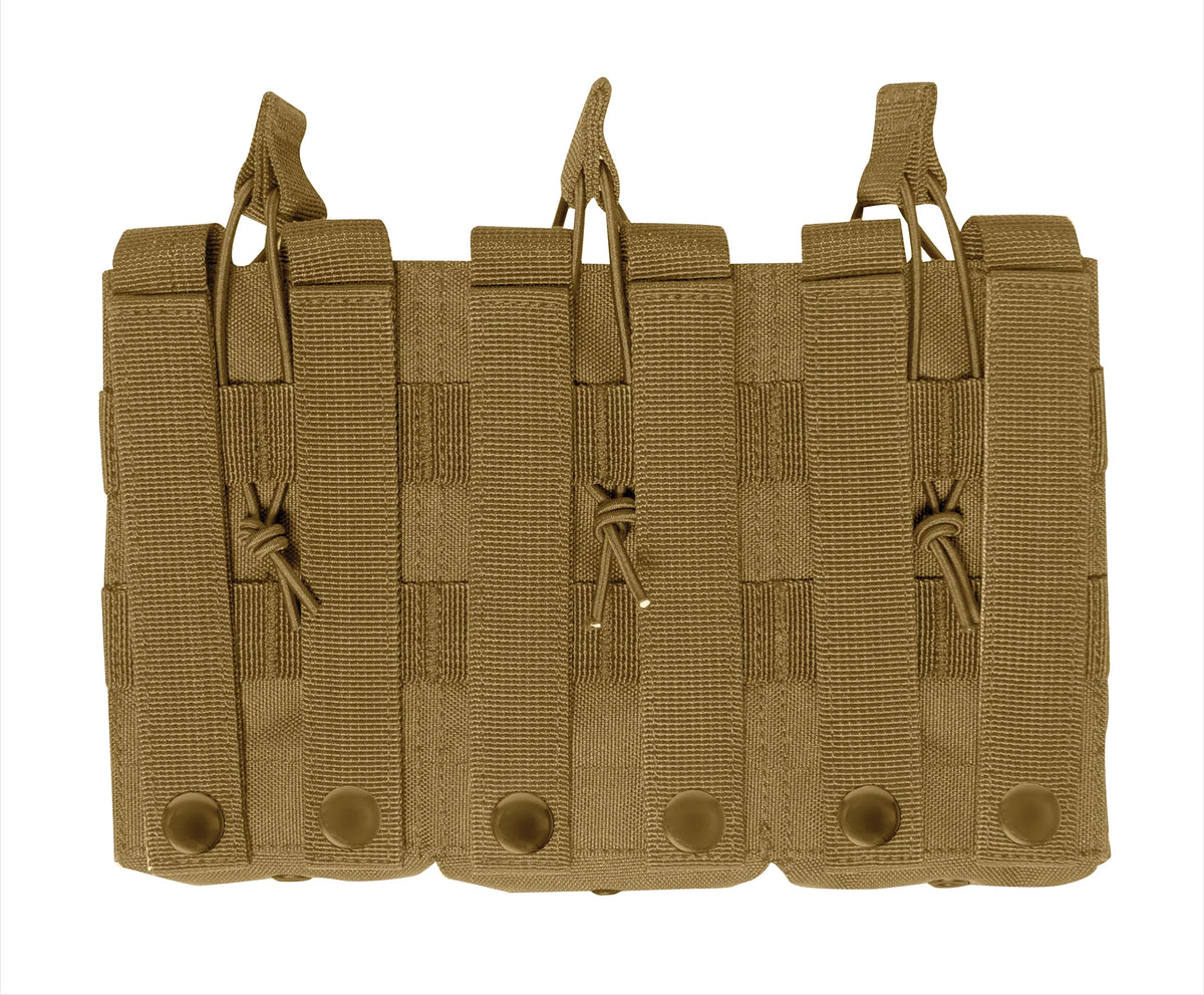 Rothco MOLLE Triple Kangaroo Rifle and Pistol Mag Pouch - Rothco 41009