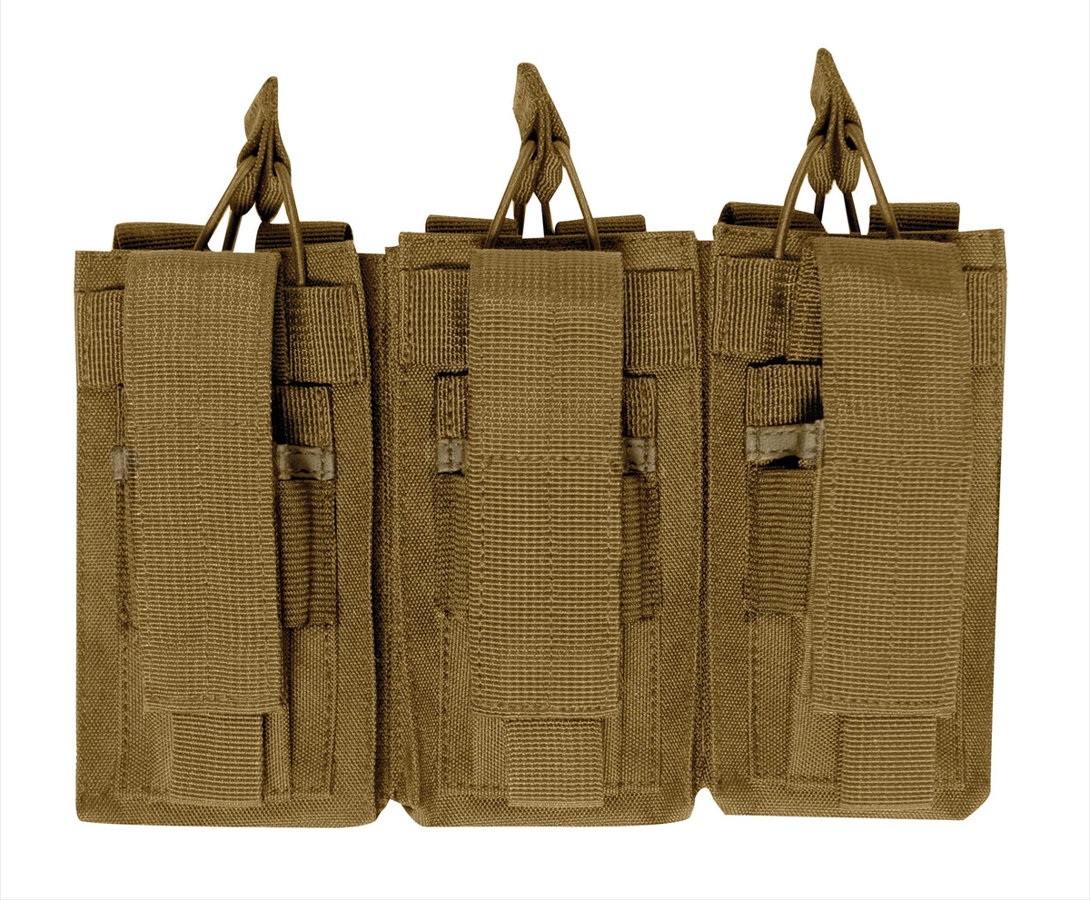 Rothco MOLLE Triple Kangaroo Rifle and Pistol Mag Pouch - Rothco 41009