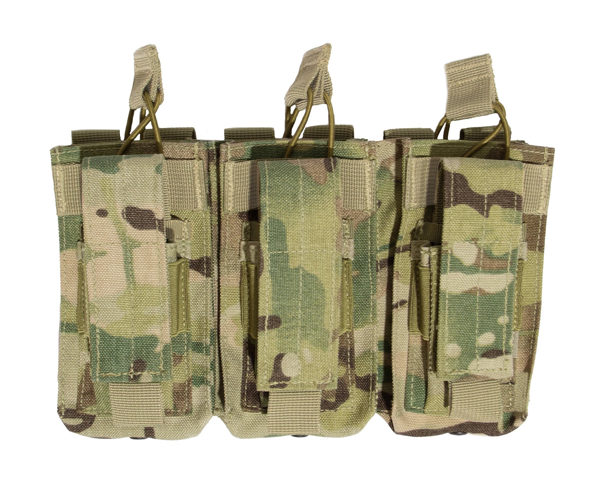 Rothco MOLLE Triple Kangaroo Rifle and Pistol Mag Pouch - Rothco 41010