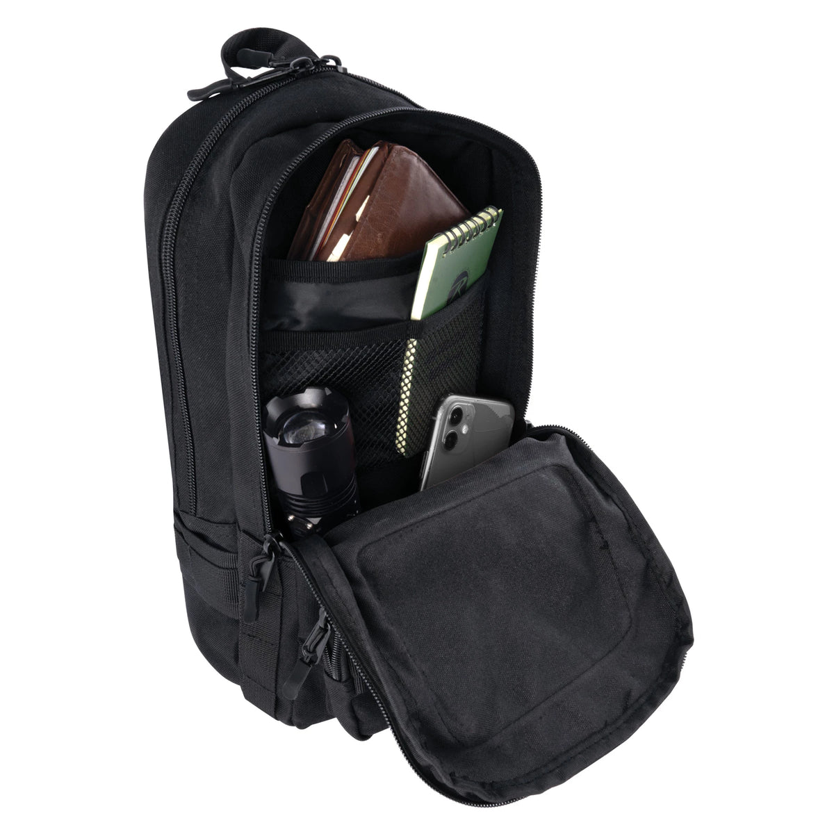 Rothco Tactical Traveler Sling Bag - Rothco 41110-BLK