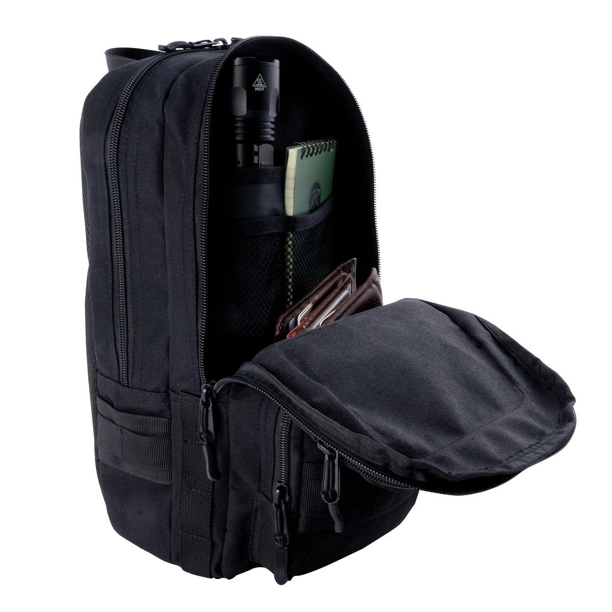 Rothco Tactical Traveler Sling Bag - Rothco 41110-BLK