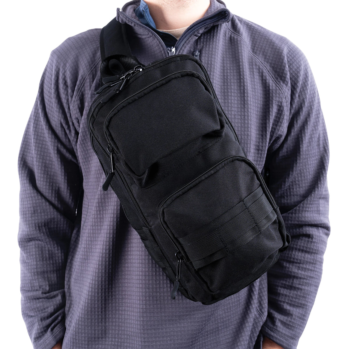 Rothco Tactical Traveler Sling Bag - Rothco 41110-BLK