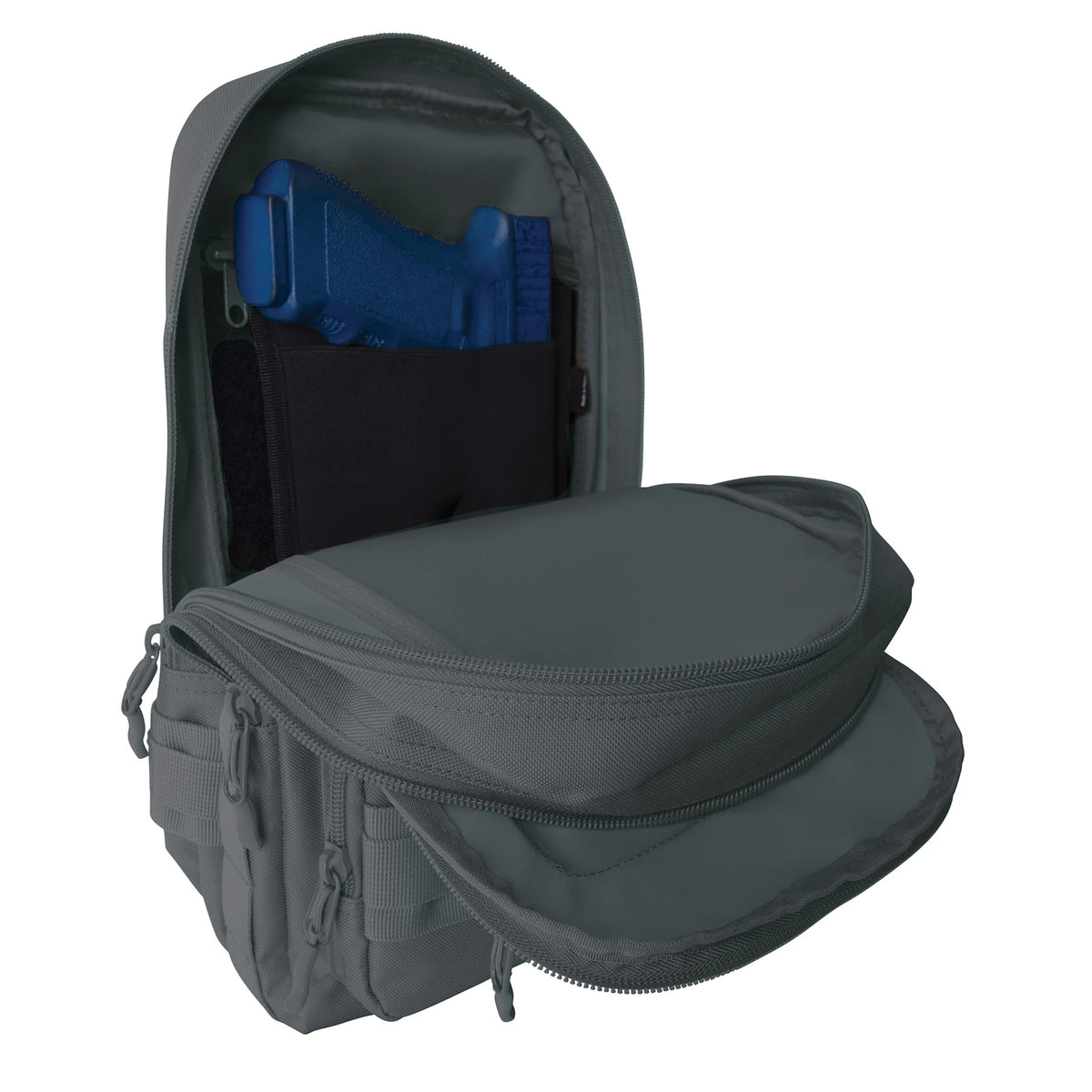 Rothco Tactical Traveler Sling Bag - Rothco 41113-DRKGRY