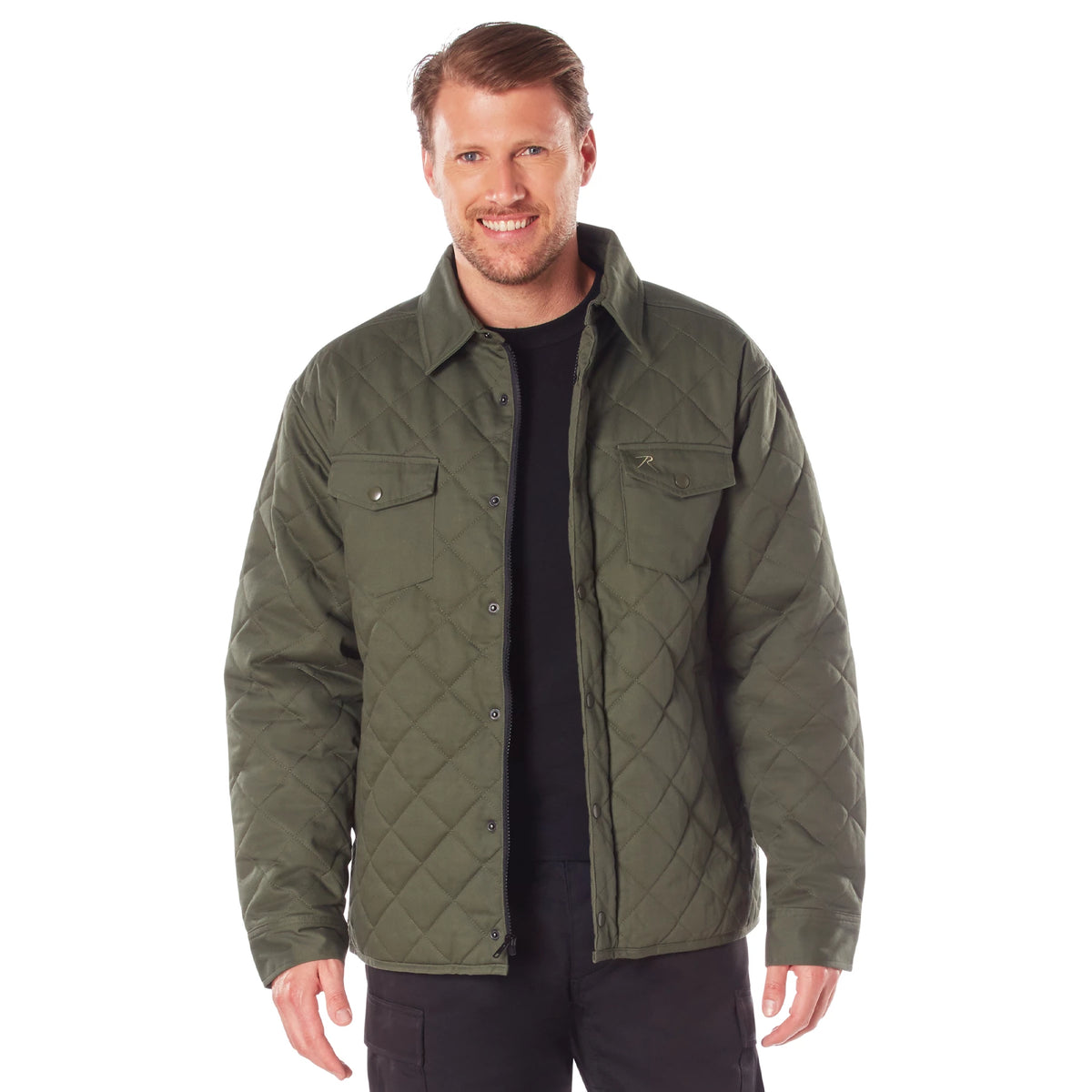 Rothco Diamond Quilted Cotton Jacket - Rothco 42005-SML