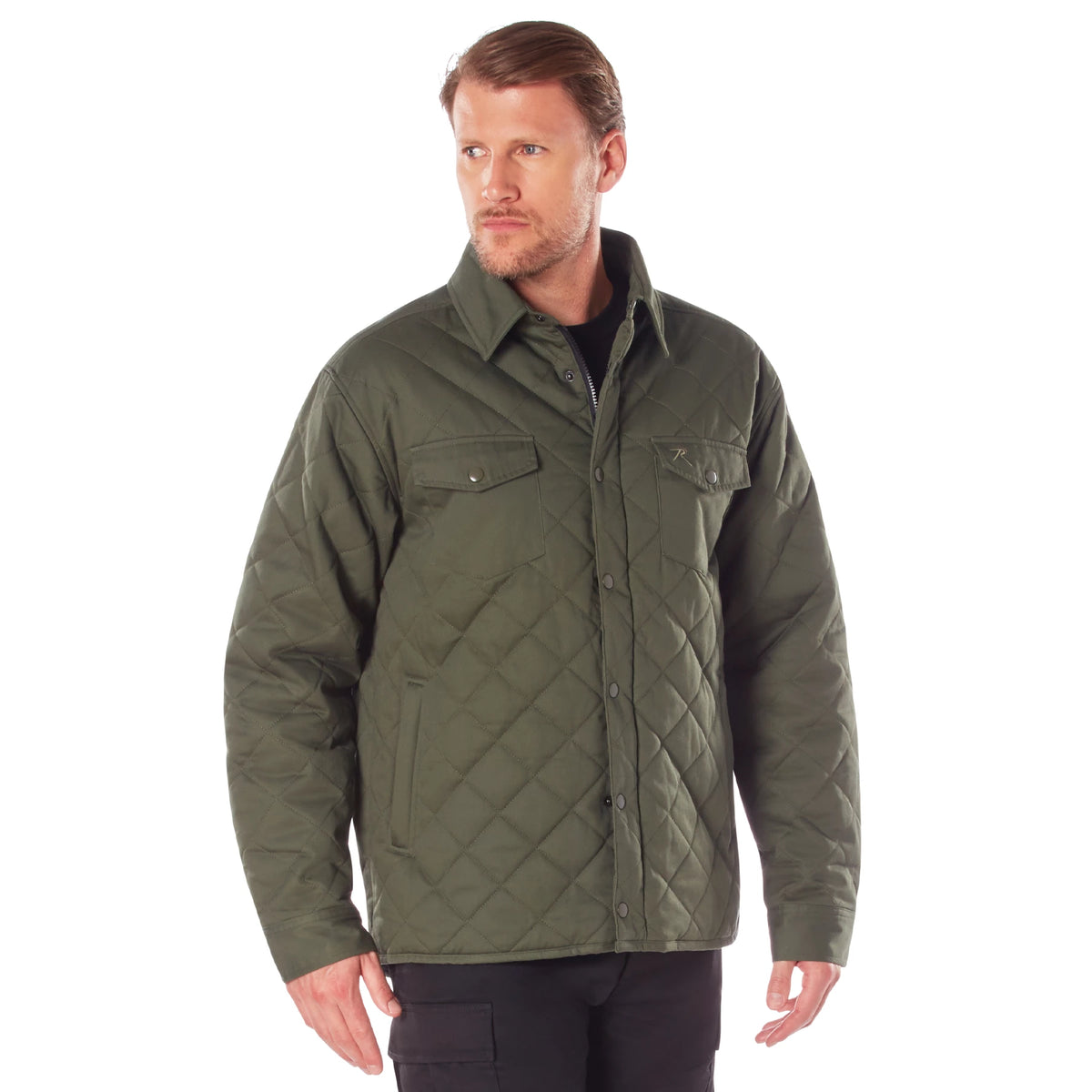 Rothco Diamond Quilted Cotton Jacket - Rothco 42005-SML