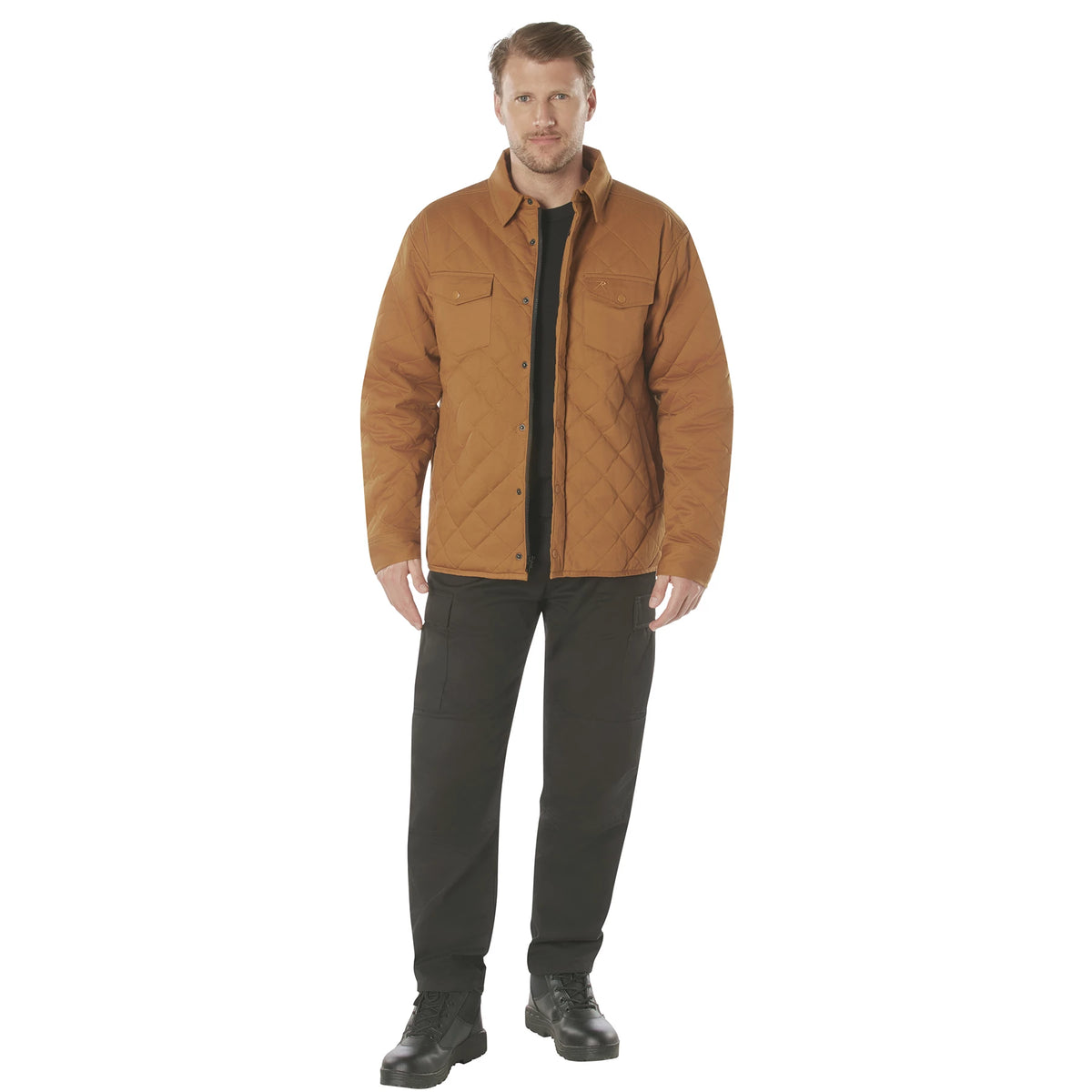 Rothco Diamond Quilted Cotton Jacket - Rothco 42015-SML