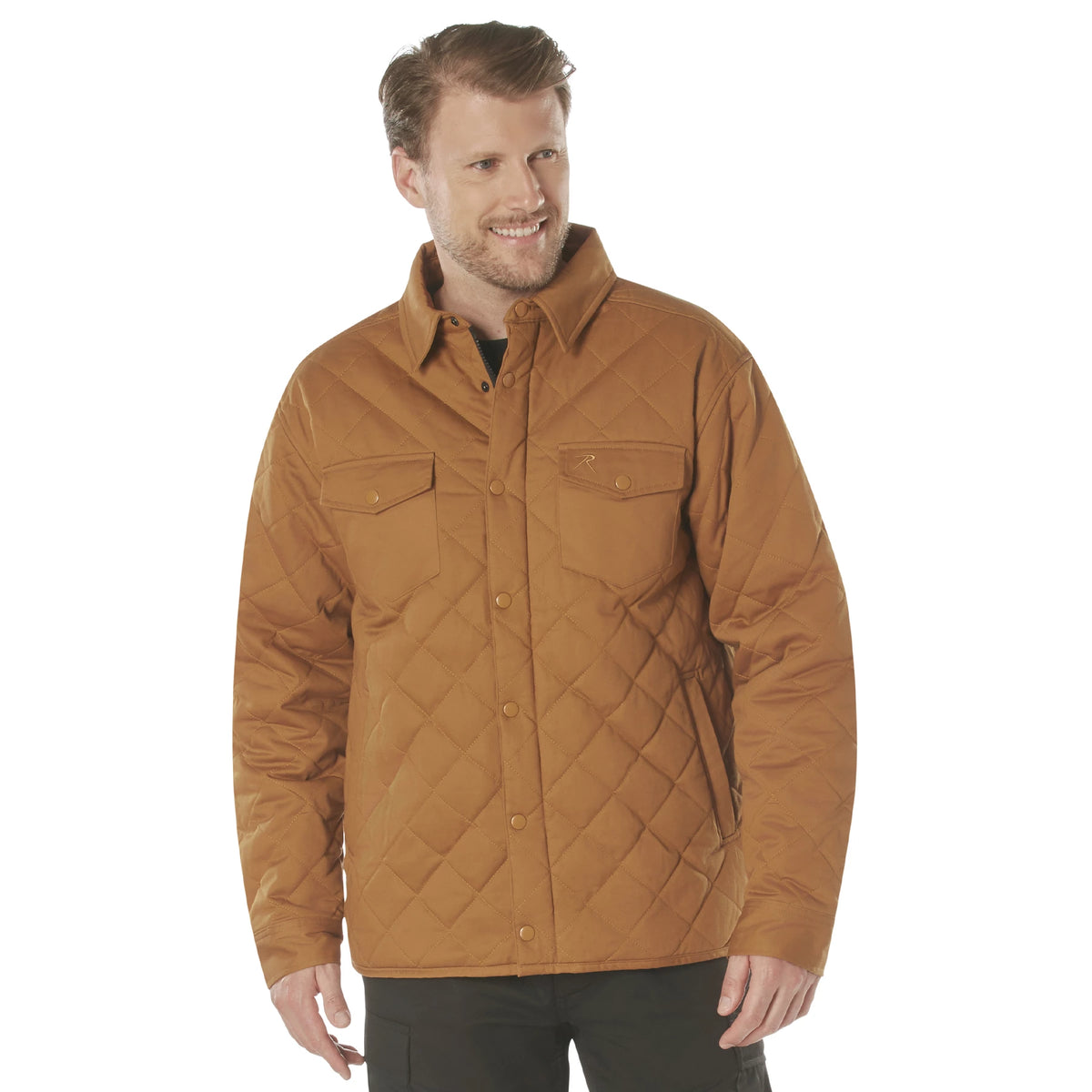 Rothco Diamond Quilted Cotton Jacket - Rothco 42015-SML