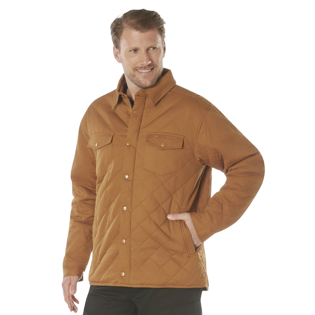 Rothco Diamond Quilted Cotton Jacket - Rothco 42015-SML