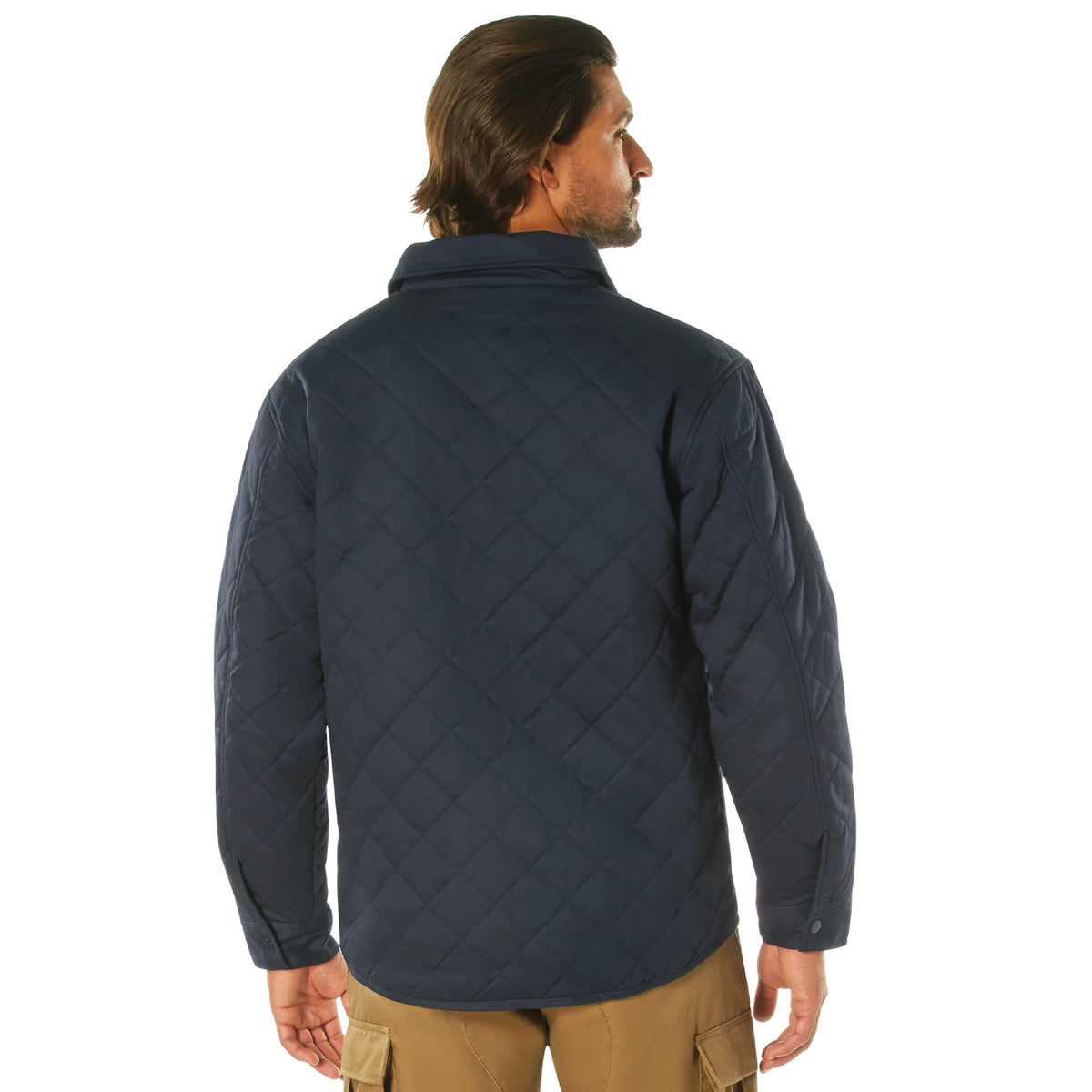 Rothco Diamond Quilted Cotton Jacket - Rothco 42040-SML