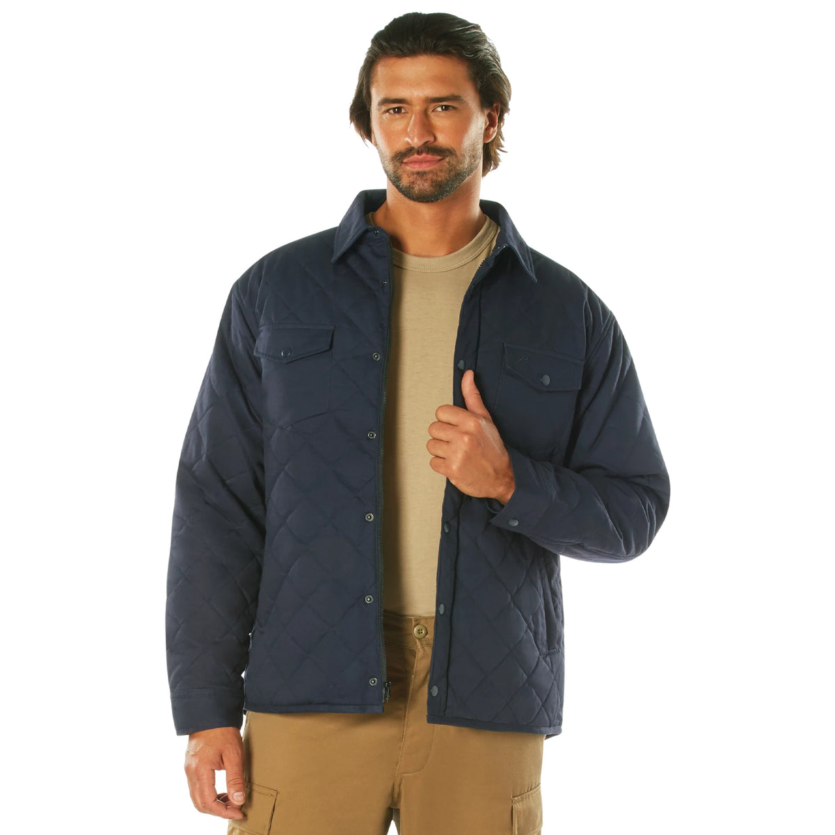 Rothco Diamond Quilted Cotton Jacket - Rothco 42040-SML