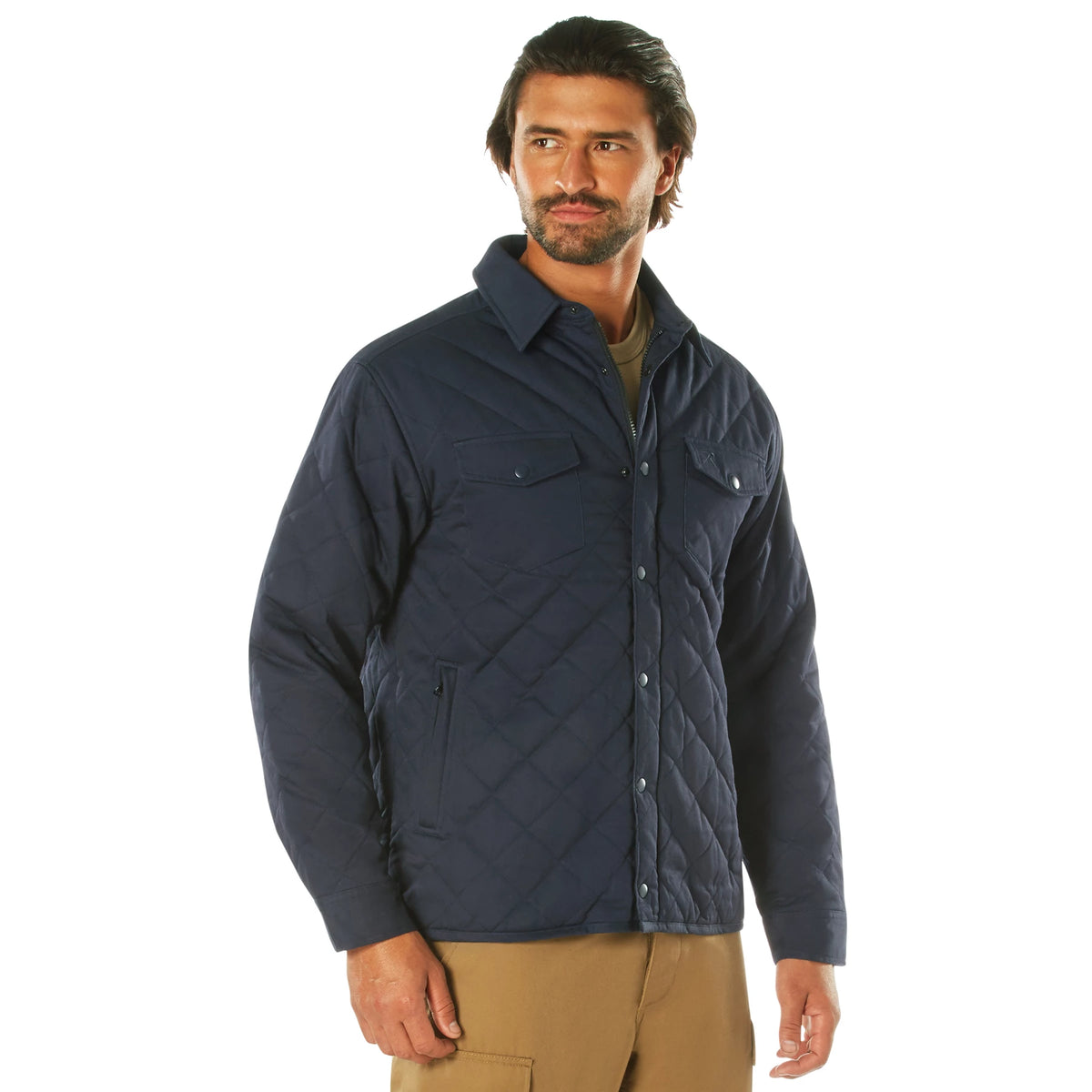 Rothco Diamond Quilted Cotton Jacket - Rothco 42040-SML