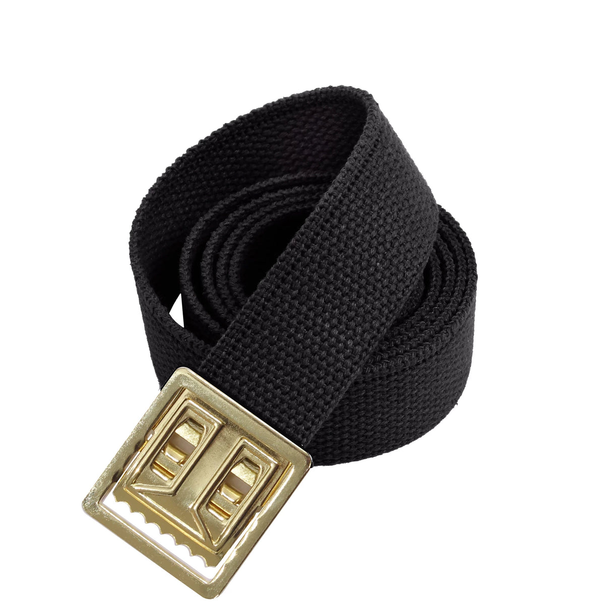 Rothco Military Web Belts With Open Face Buckle - Rothco 4299-BK-54in