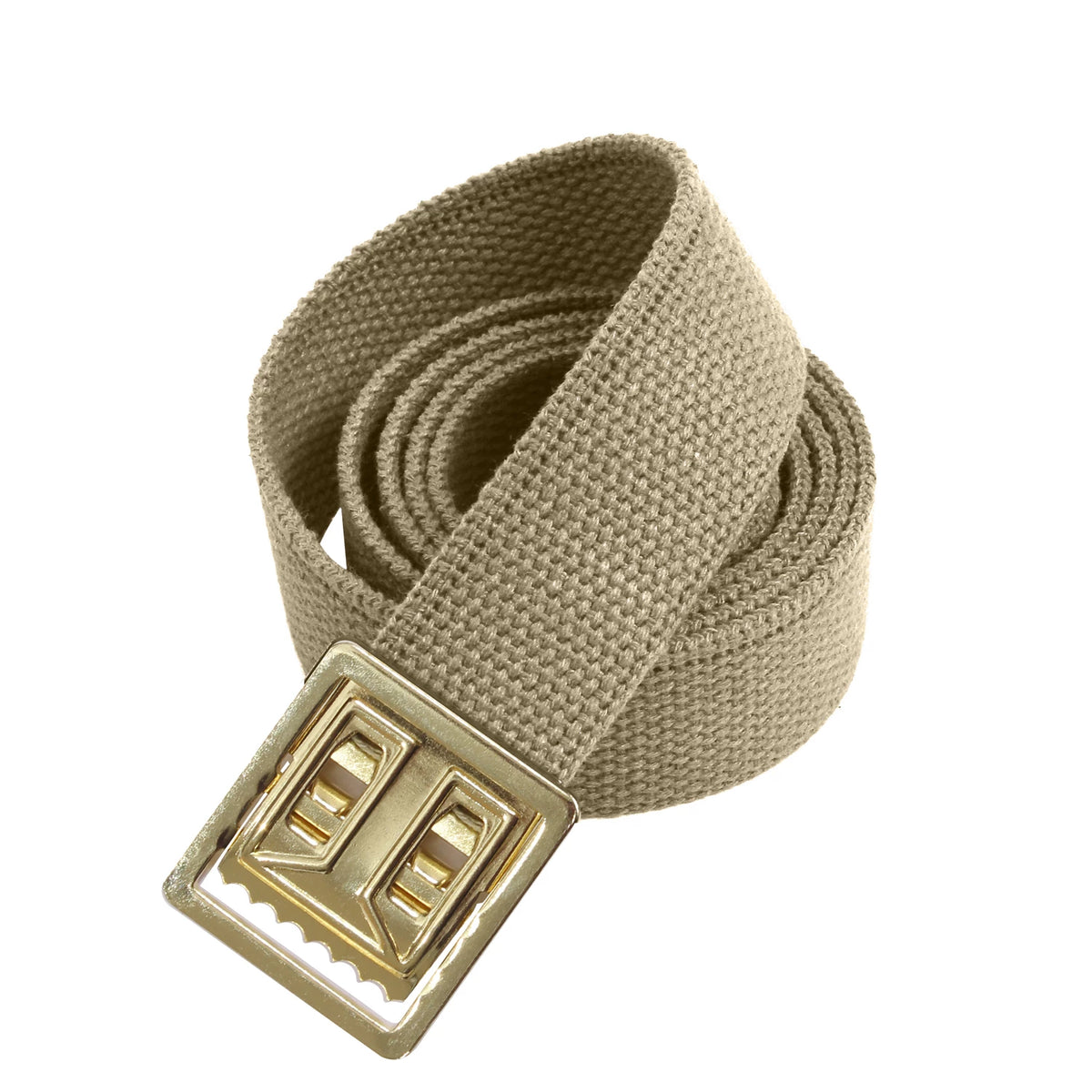 Rothco Military Web Belts With Open Face Buckle - Rothco 4299-KH-54in