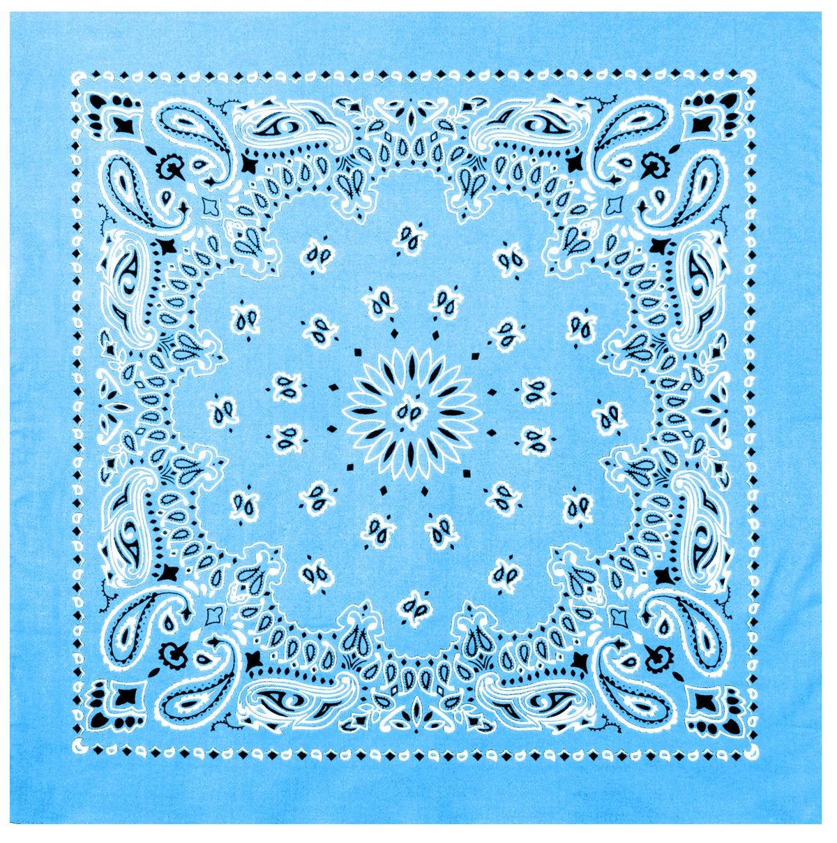 Rothco Trainmen Paisley Bandana – Extra-Large - 27” X 27" - Rothco 4349-##LB