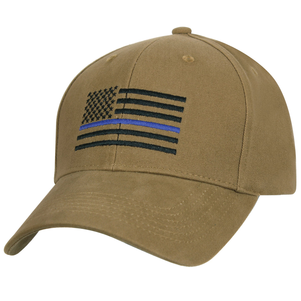 Rothco Thin Blue Line Flag Low Profile Cap - Rothco 4372