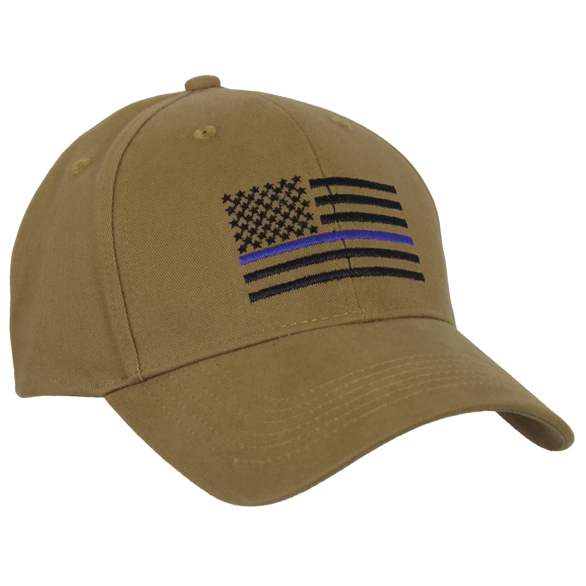 Rothco Thin Blue Line Flag Low Profile Cap - Rothco 4372
