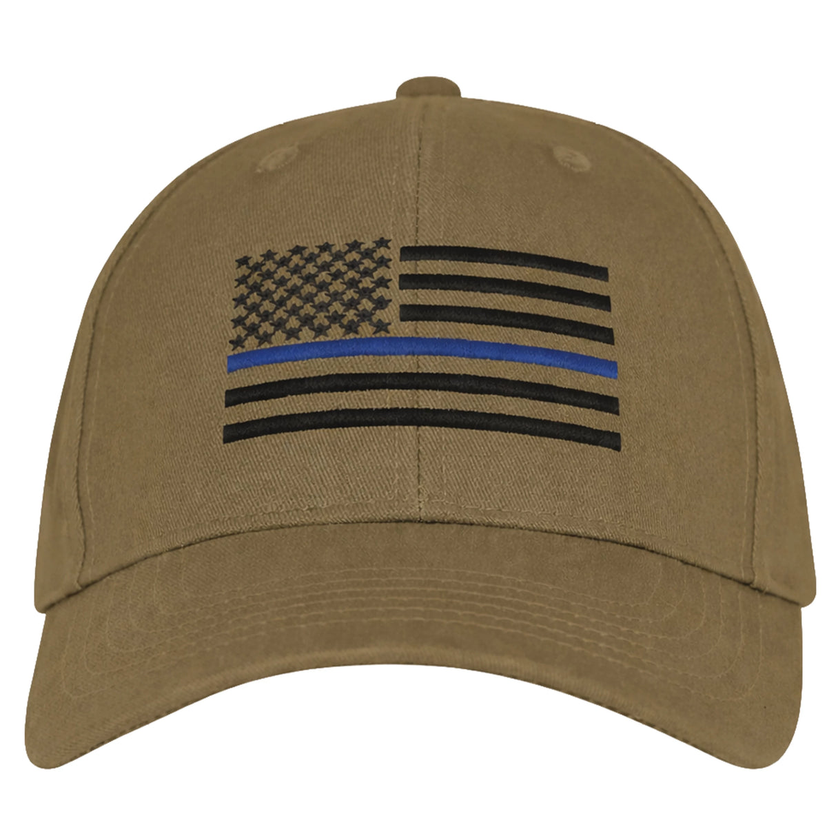 Rothco Thin Blue Line Flag Low Profile Cap - Rothco 4372