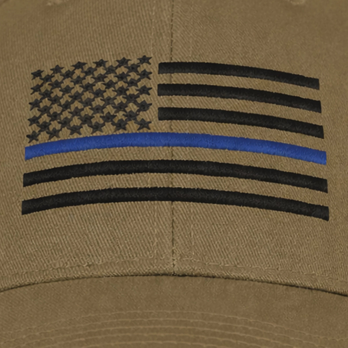 Rothco Thin Blue Line Flag Low Profile Cap - Rothco 4372