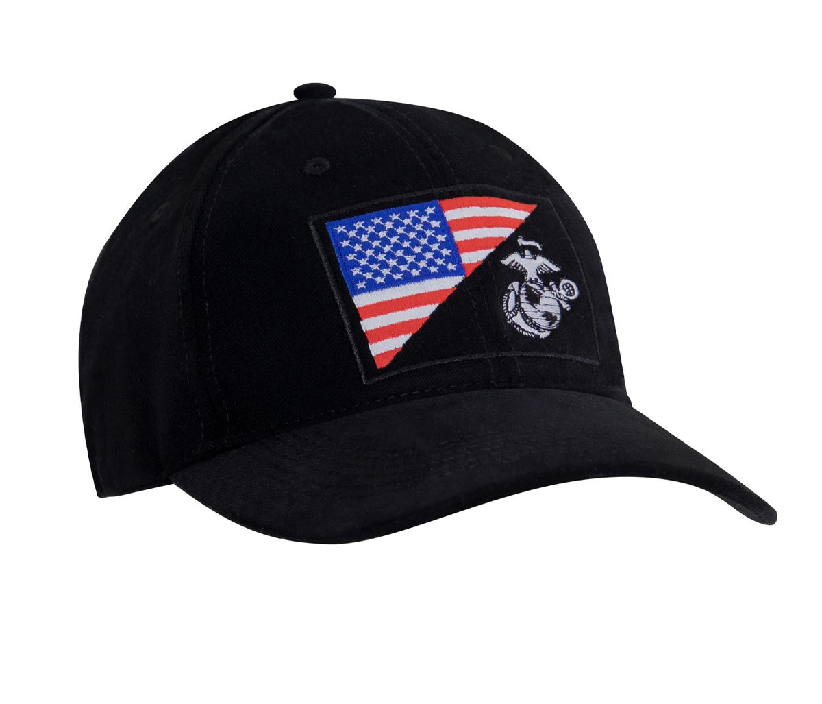 Rothco USMC Eagle, Globe and Anchor / US Flag Low Pro Cap - Rothco 4373