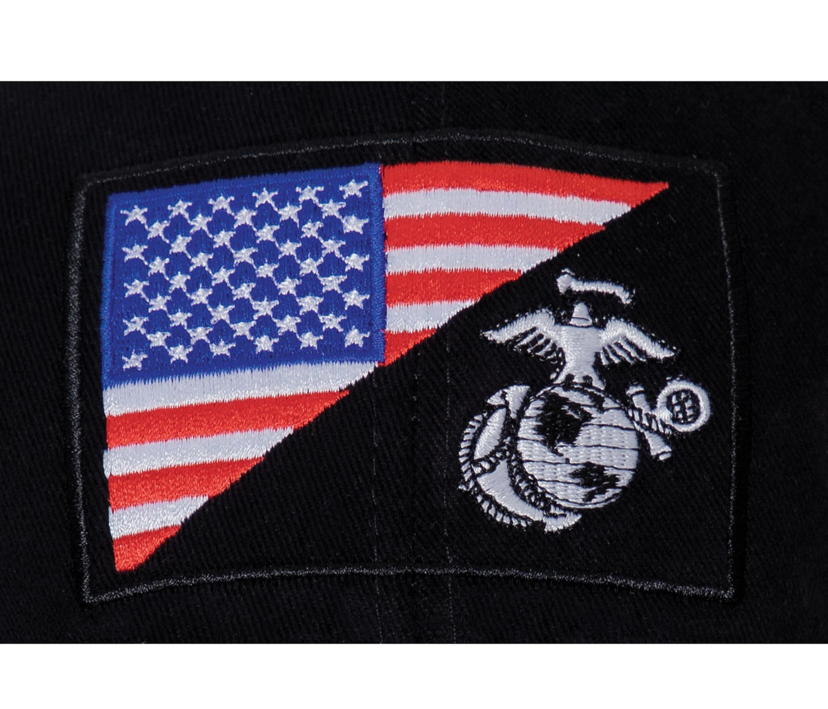Rothco USMC Eagle, Globe and Anchor / US Flag Low Pro Cap - Rothco 4373