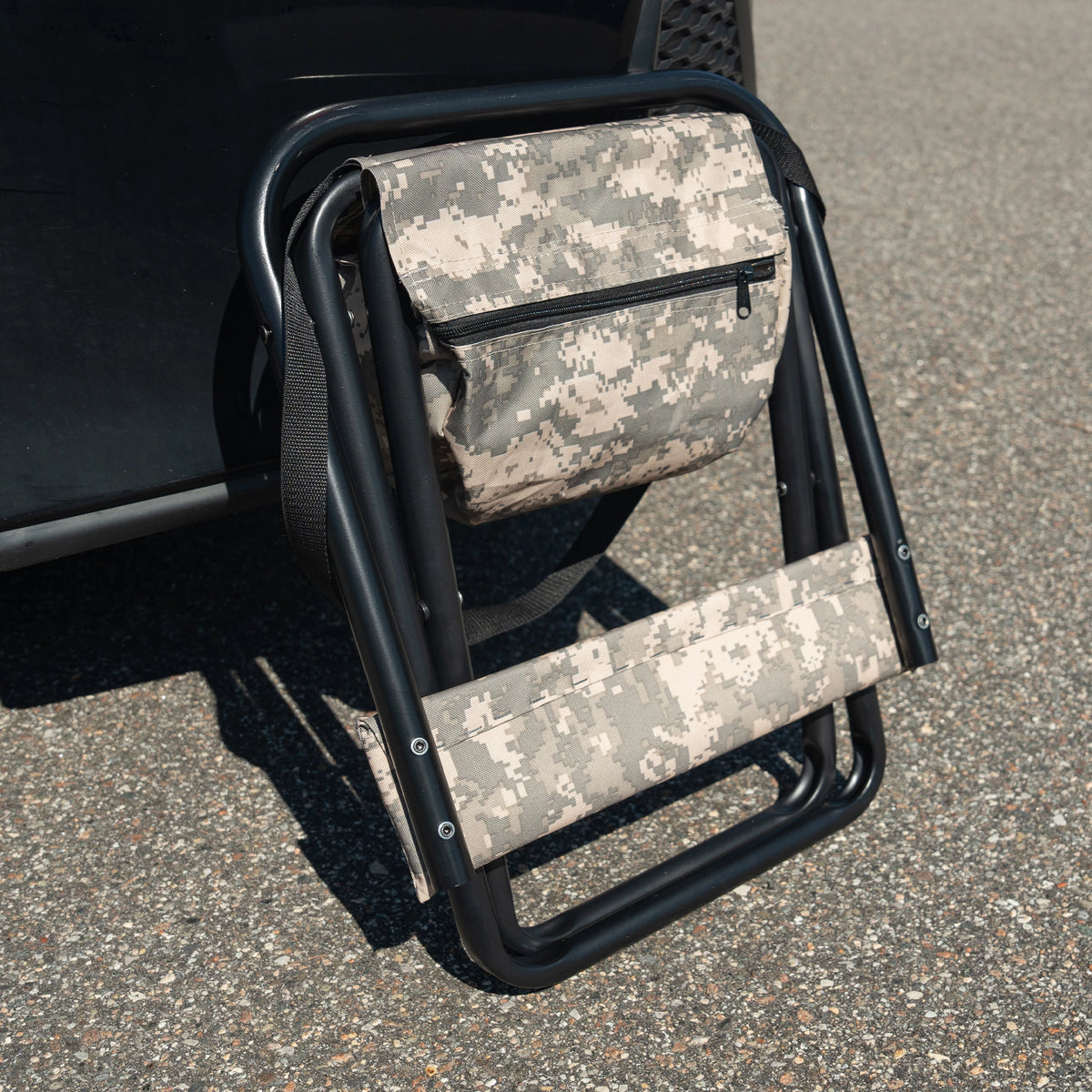 Rothco Deluxe Folding Stool With Pouch - Rothco 4378
