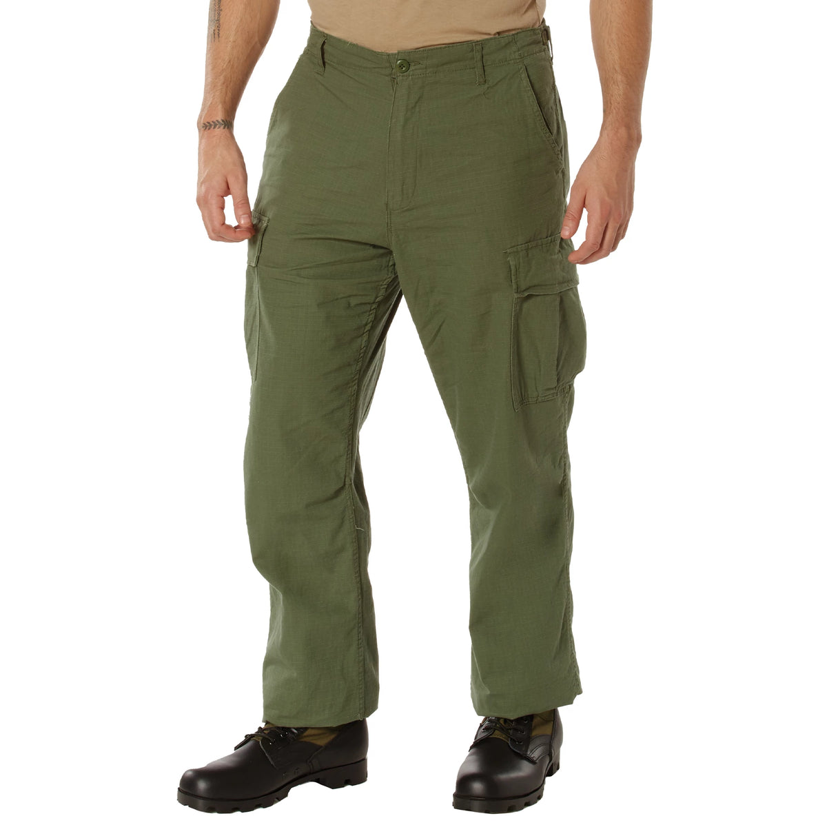 Rothco Vintage Vietnam Rip-Stop Fatigue Pants - Rothco 4387-OD-M