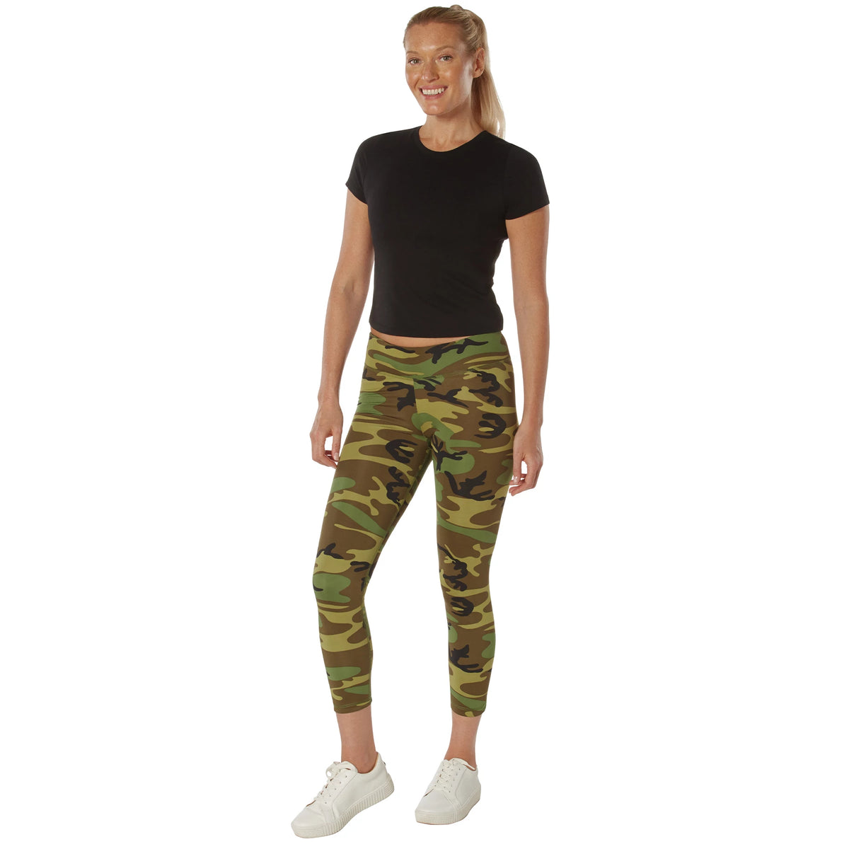 Rothco Womens Camo Performance Workout Leggings - Rothco 44090-L