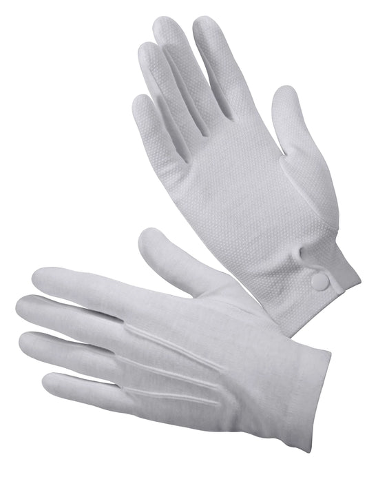 Rothco Gripper Dot Parade Gloves - Rothco 4411-WT-S