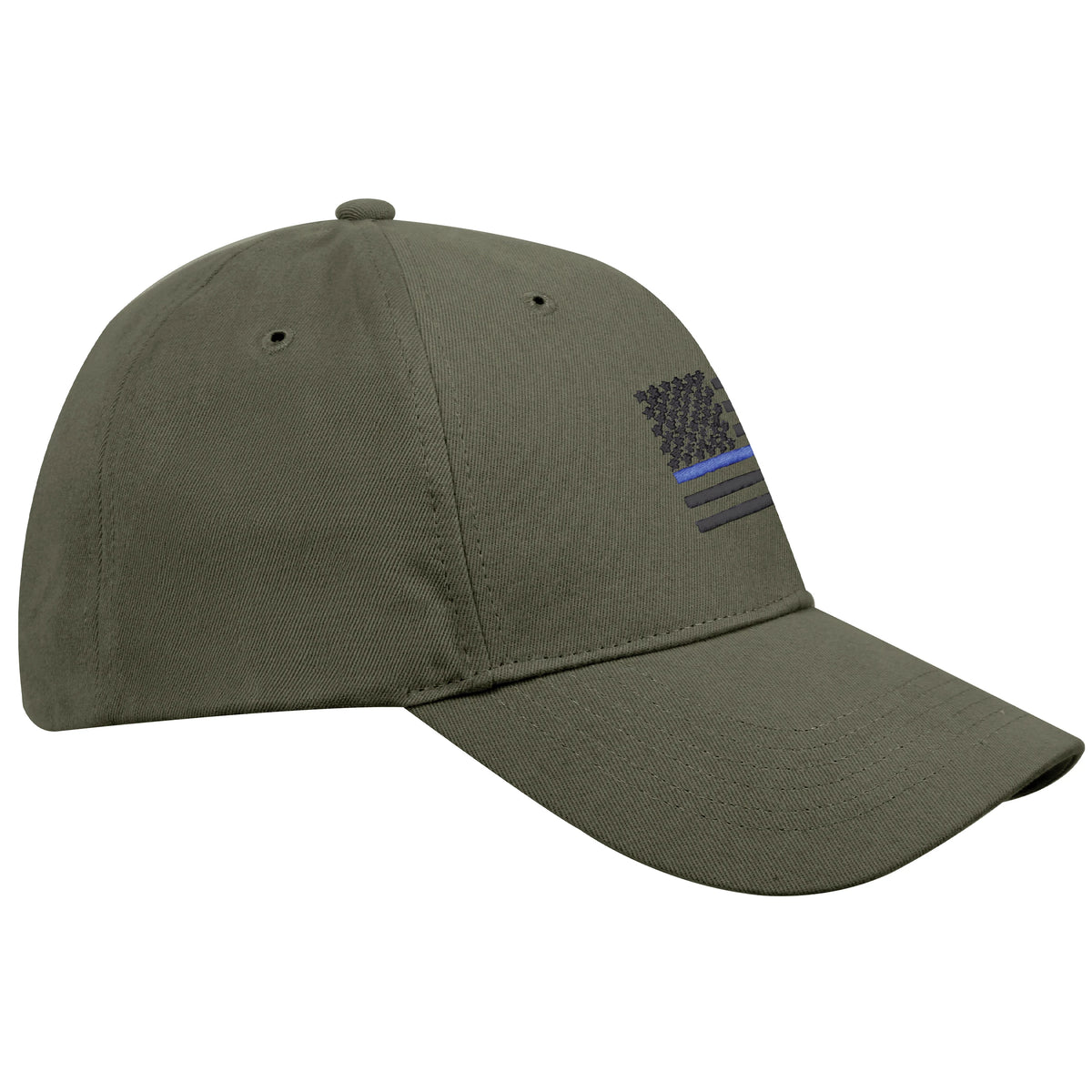 Rothco Thin Blue Line Flag Low Profile Cap - Rothco 4425