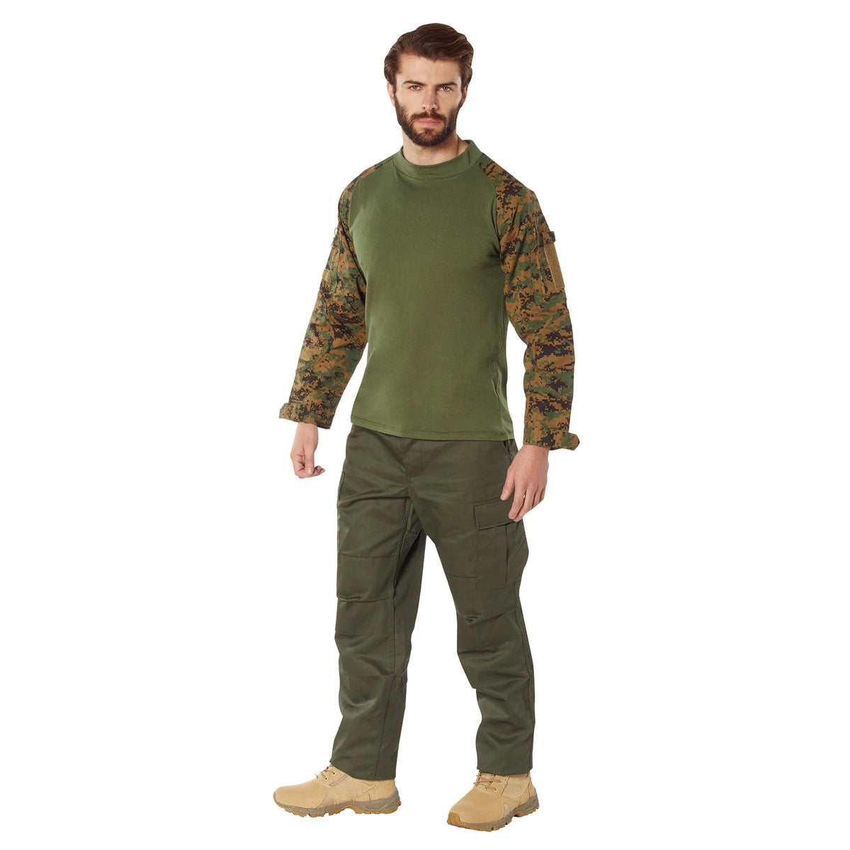 Rothco Tactical Airsoft Combat Shirt - Rothco 45030-XSML