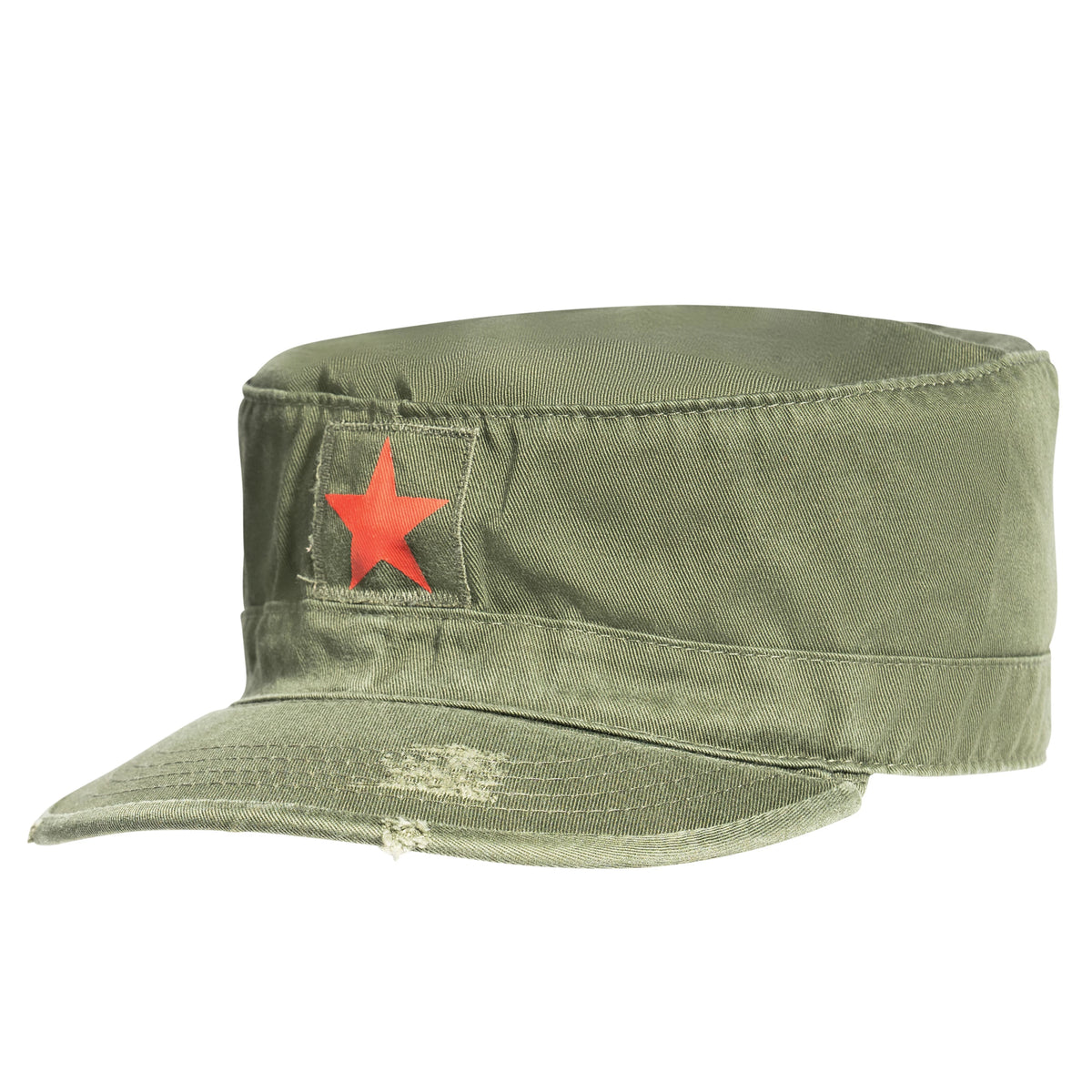 Rothco Vintage Fatigue Cap w/ Red Star - Rothco 4518-S