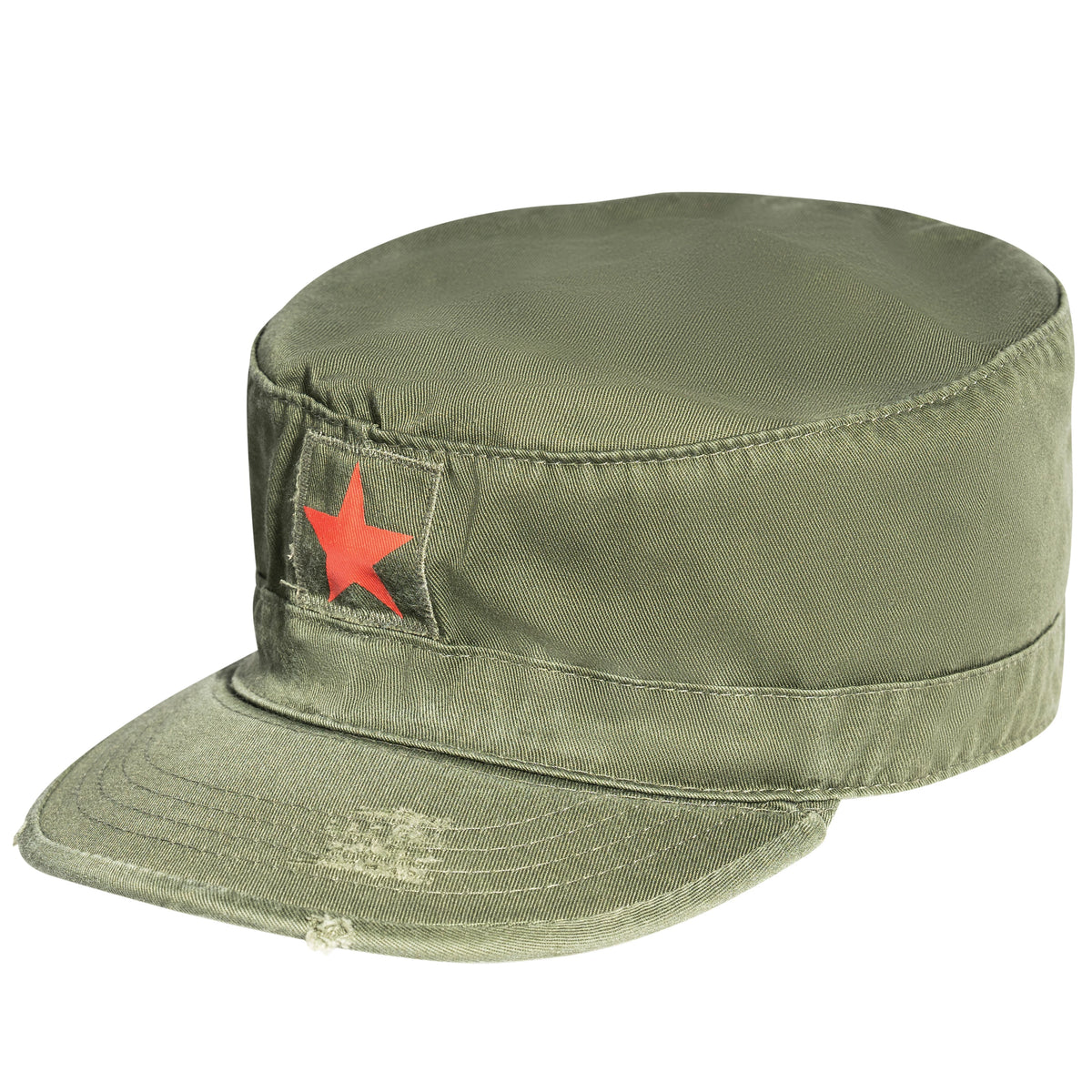 Rothco Vintage Fatigue Cap w/ Red Star - Rothco 4518-S