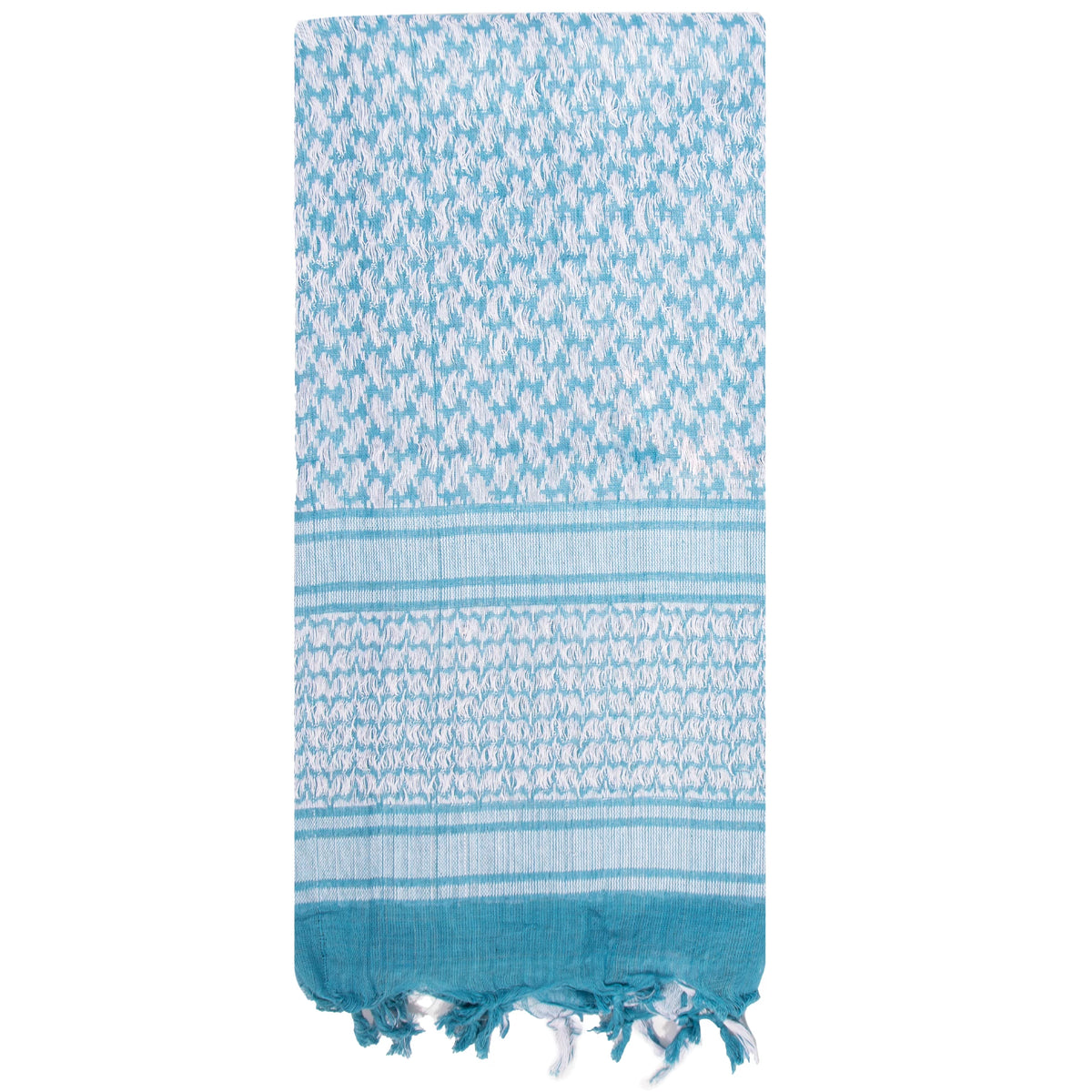 Rothco Lightweight Shemagh Tactical Desert Keffiyeh Scarf - Rothco 4537-##BLUE/WHITE