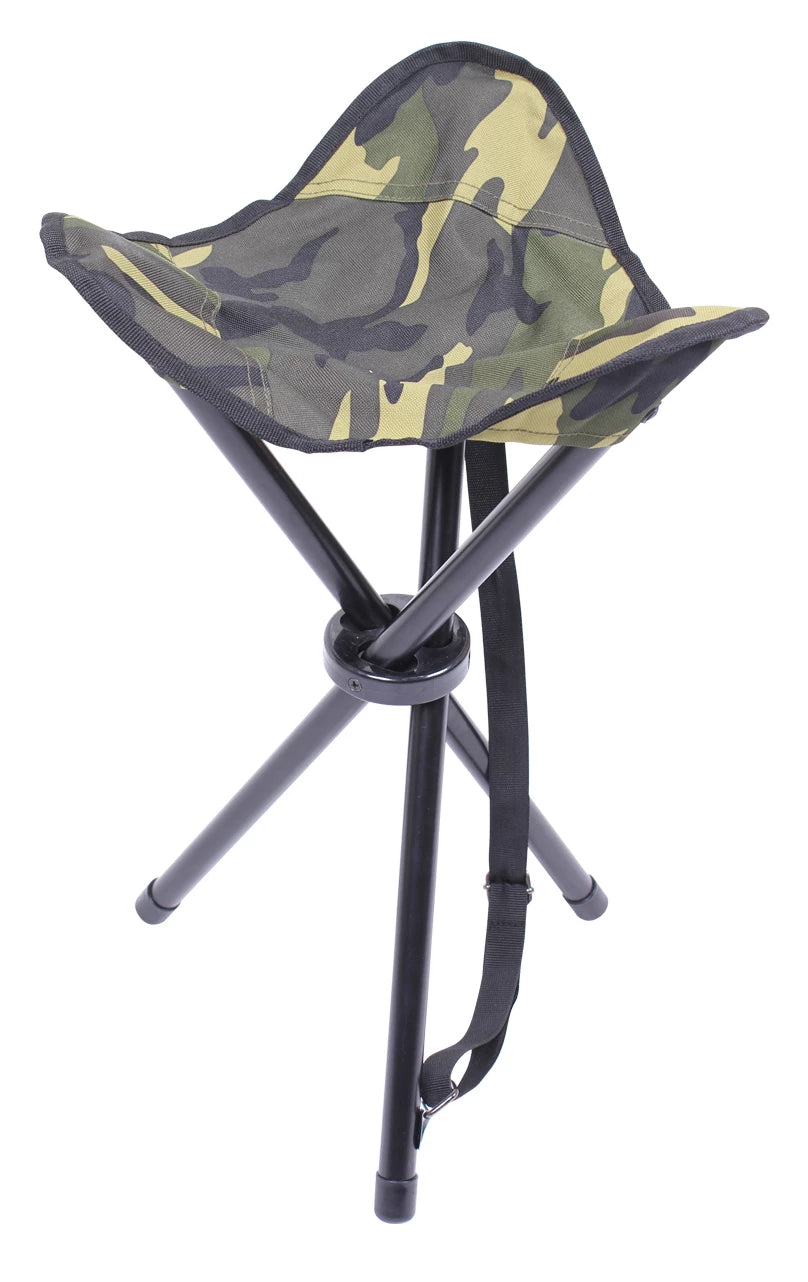 Rothco Collapsible Stool With Carry Strap - Rothco 4554
