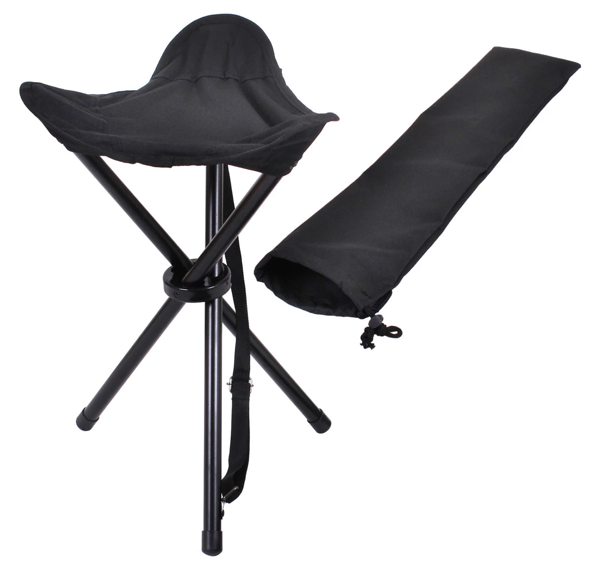 Rothco Collapsible Stool With Carry Strap - Rothco 4584