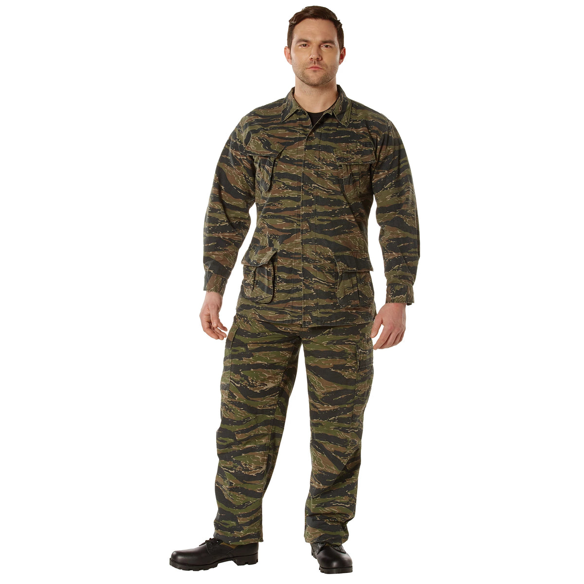 Rothco Vintage Vietnam Fatigue Rip-Stop Shirt - Rothco 4622