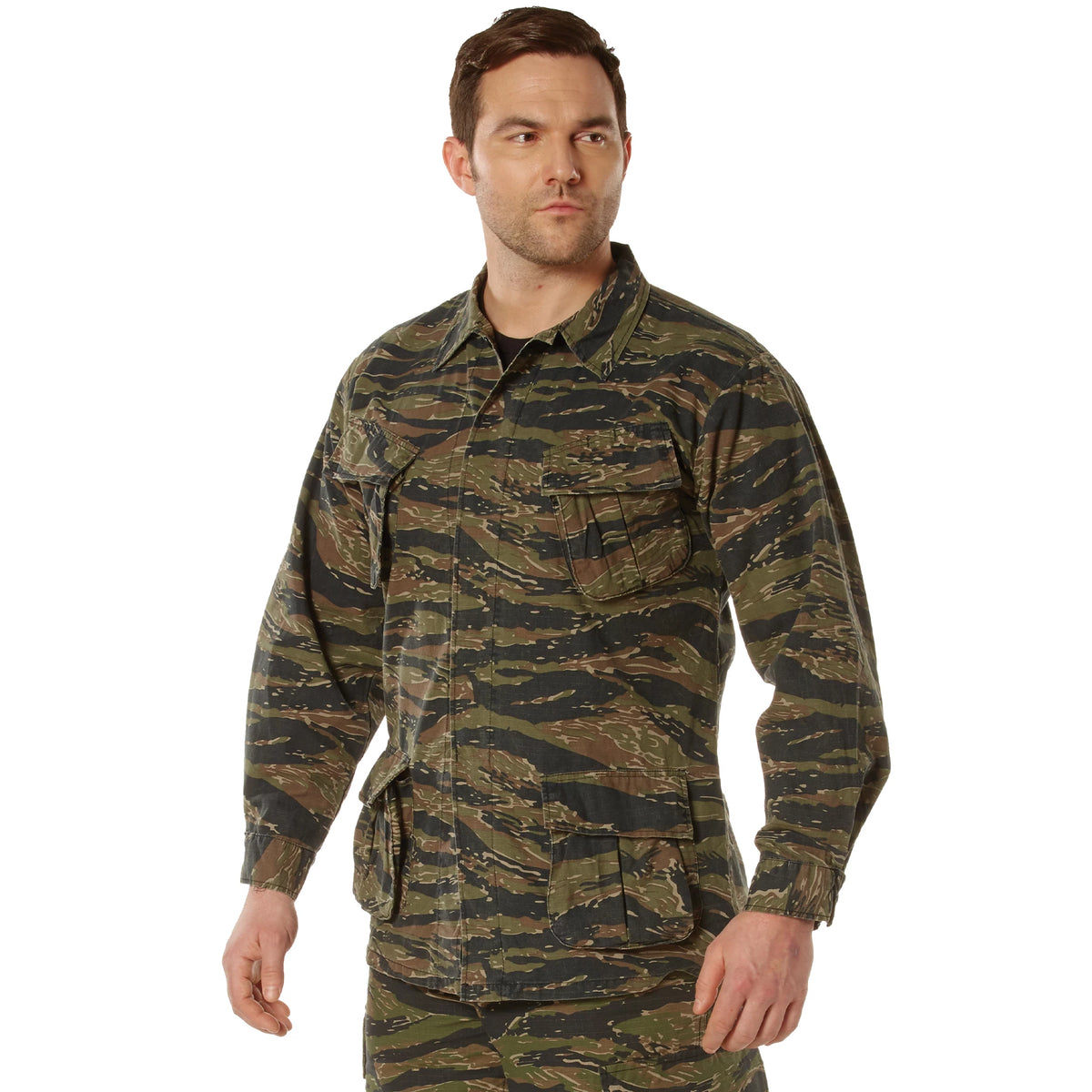 Rothco Vintage Vietnam Fatigue Rip-Stop Shirt - Rothco 4623