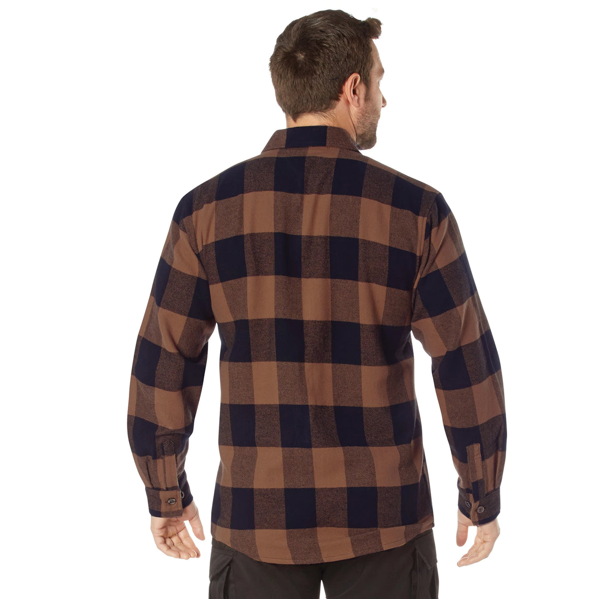 Rothco Extra Heavyweight Buffalo Plaid Flannel Shirt - Rothco 4667-BNP-L