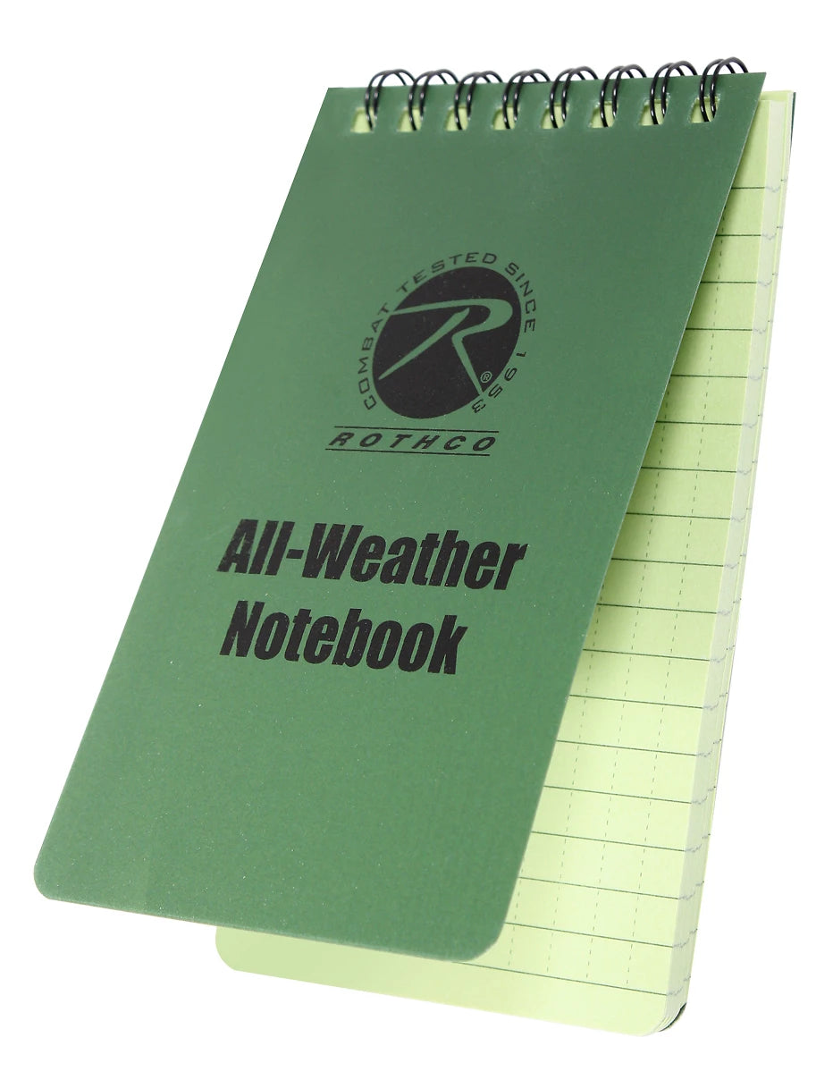 Rothco All-Weather Waterproof Notebook - Rothco 463