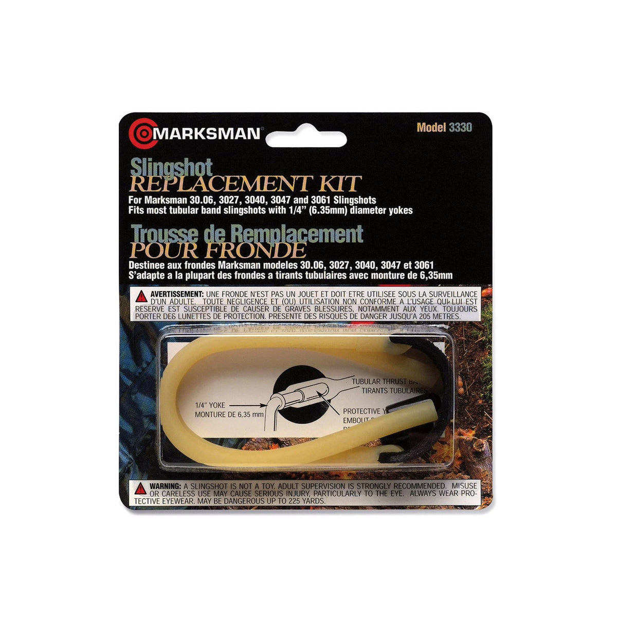 Marksman Slingshot Replacement Kit - Rothco 4725