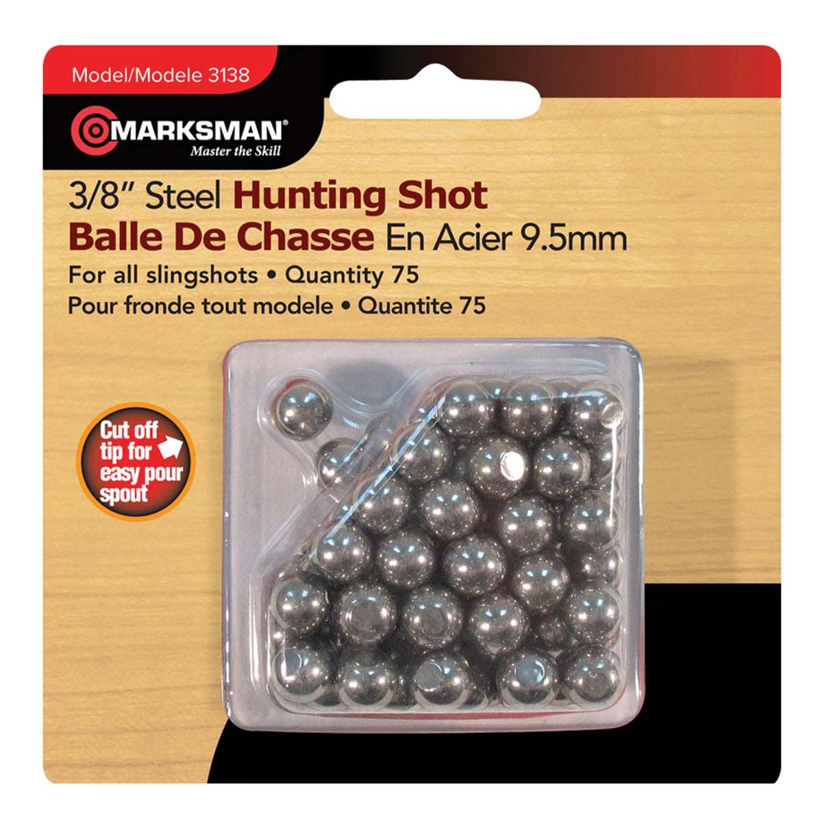 Marksman 3/8'' Steel Shot - Rothco 4726