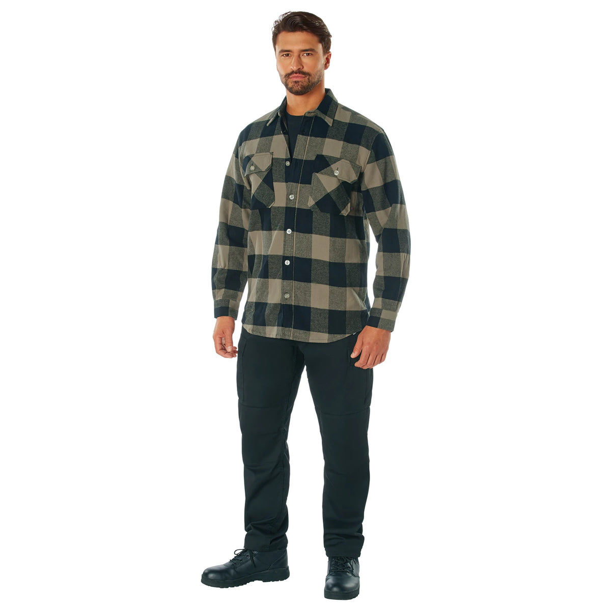 Rothco Extra Heavyweight Buffalo Plaid Flannel Shirt - Rothco 47382