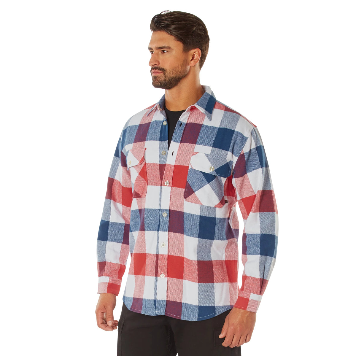 Rothco Extra Heavyweight Buffalo Plaid Flannel Shirt - Rothco 47390-SML
