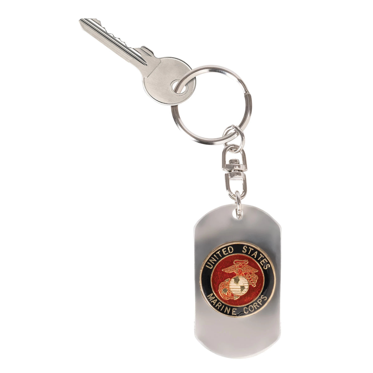 Rothco Marines Dog Tag Key Chain - Rothco 4783