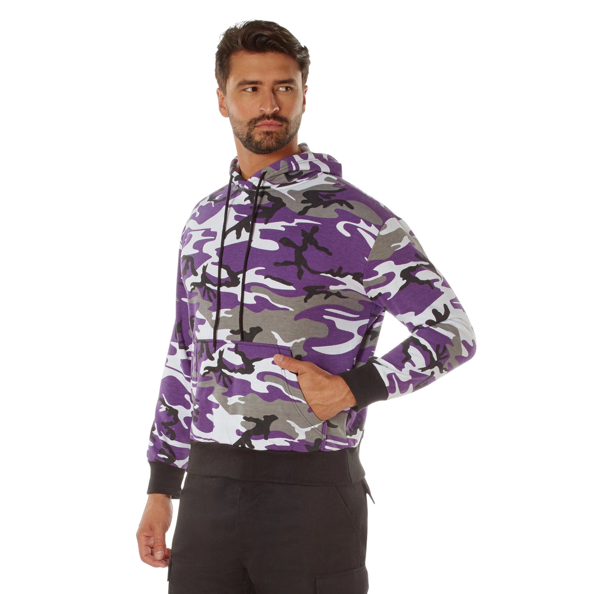 Rothco Camo Pullover Hooded Sweatshirt - Rothco 4790-UVC-M