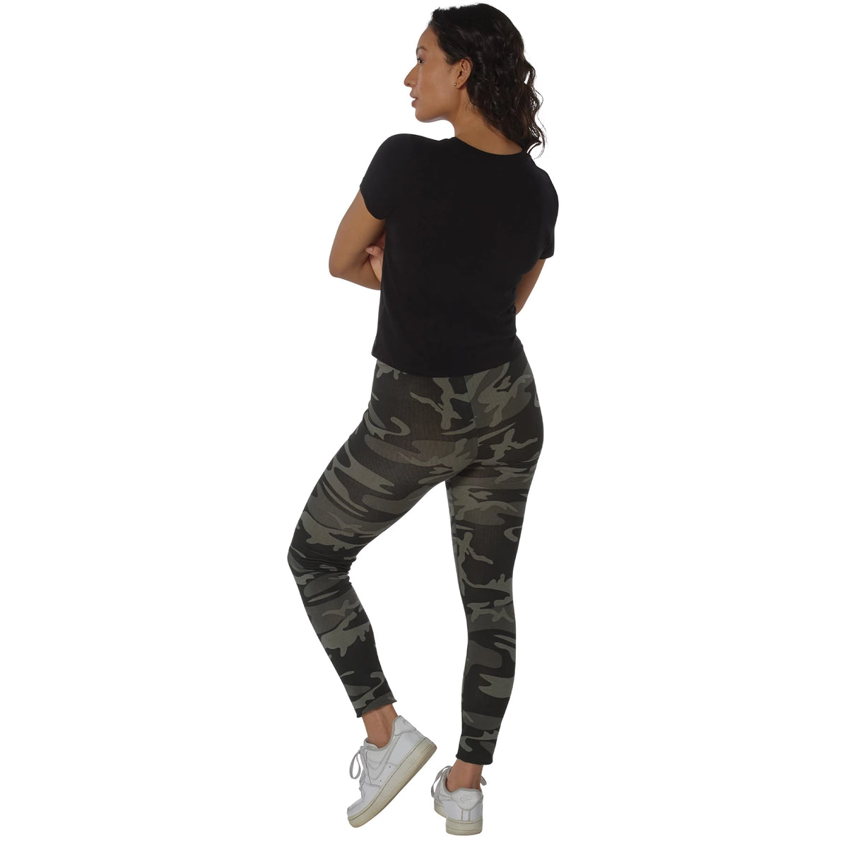 Rothco Womens Workout Performance Camo Leggings With Pockets - Rothco 4890-2XL