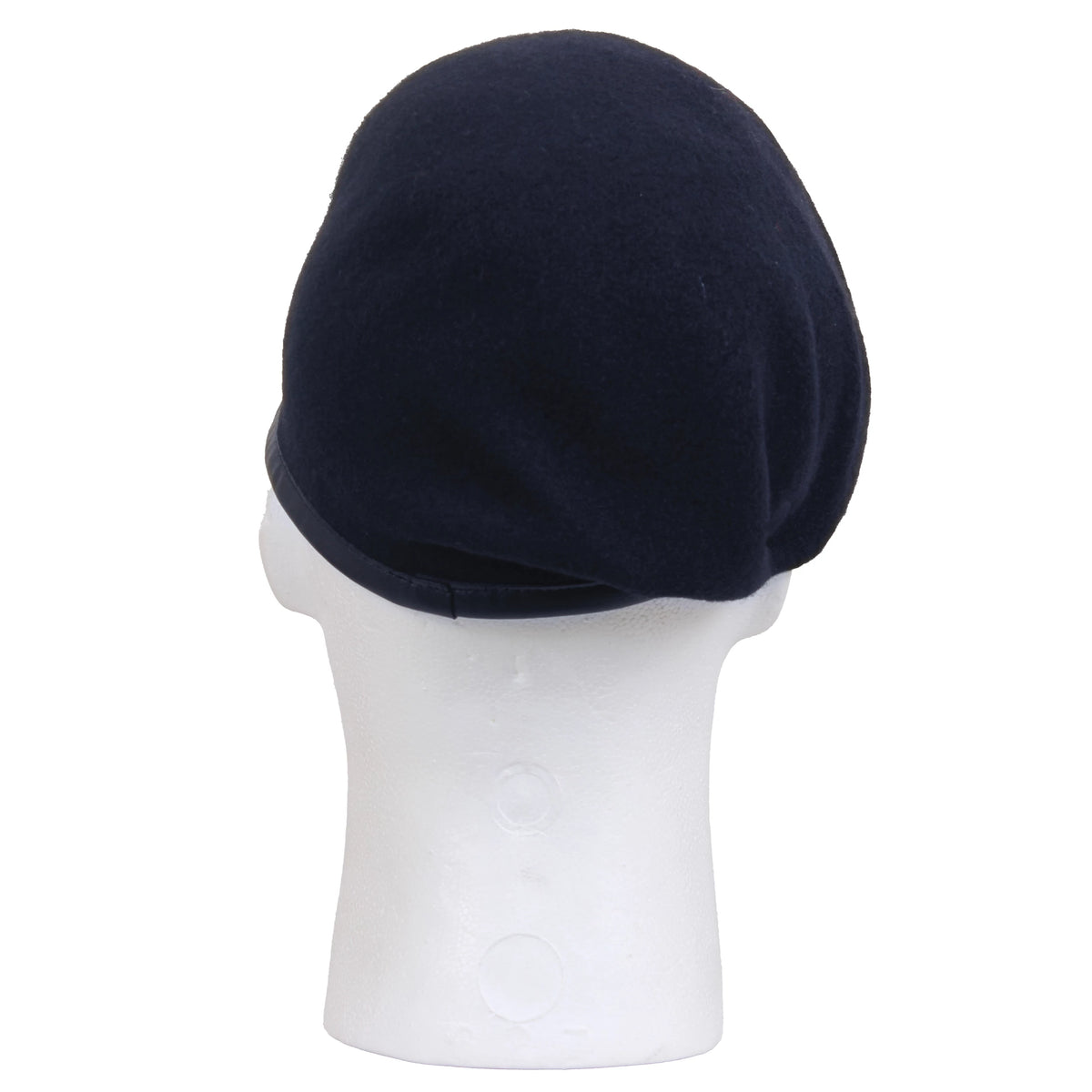Rothco Inspection Ready Beret With USAF Flash - Midnight Navy Blue - Rothco 4898-7 3/4