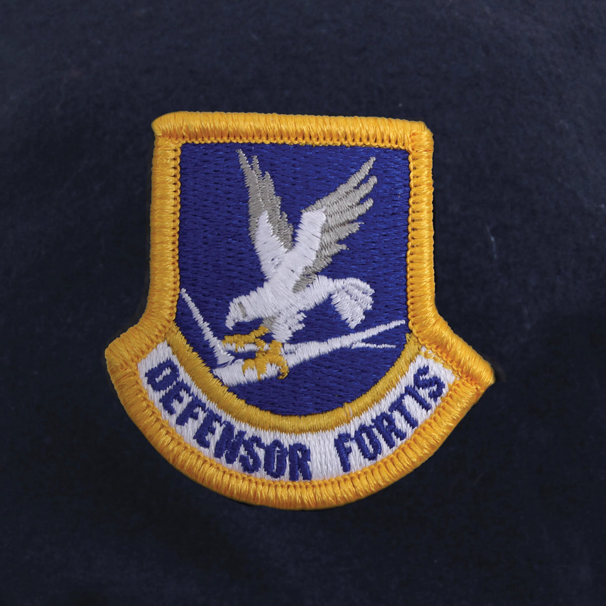 Rothco Inspection Ready Beret With USAF Flash - Midnight Navy Blue - Rothco 4898-7 3/4