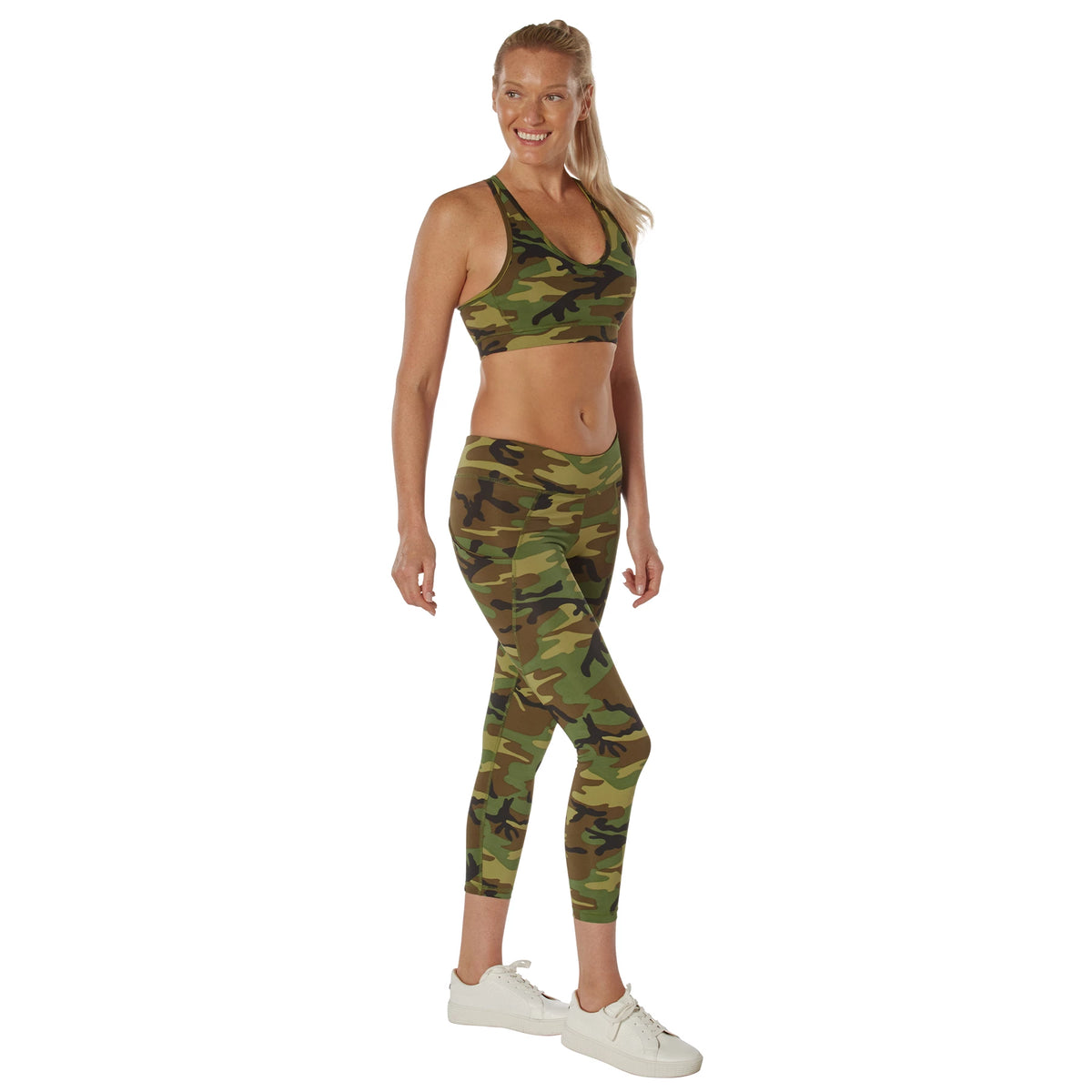 Rothco Camo Sports Bra - Rothco 4922-WC-L