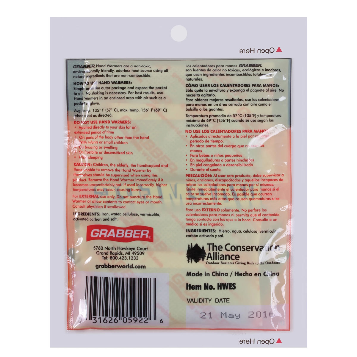 Grabber Hand Warmers - Rothco 4923
